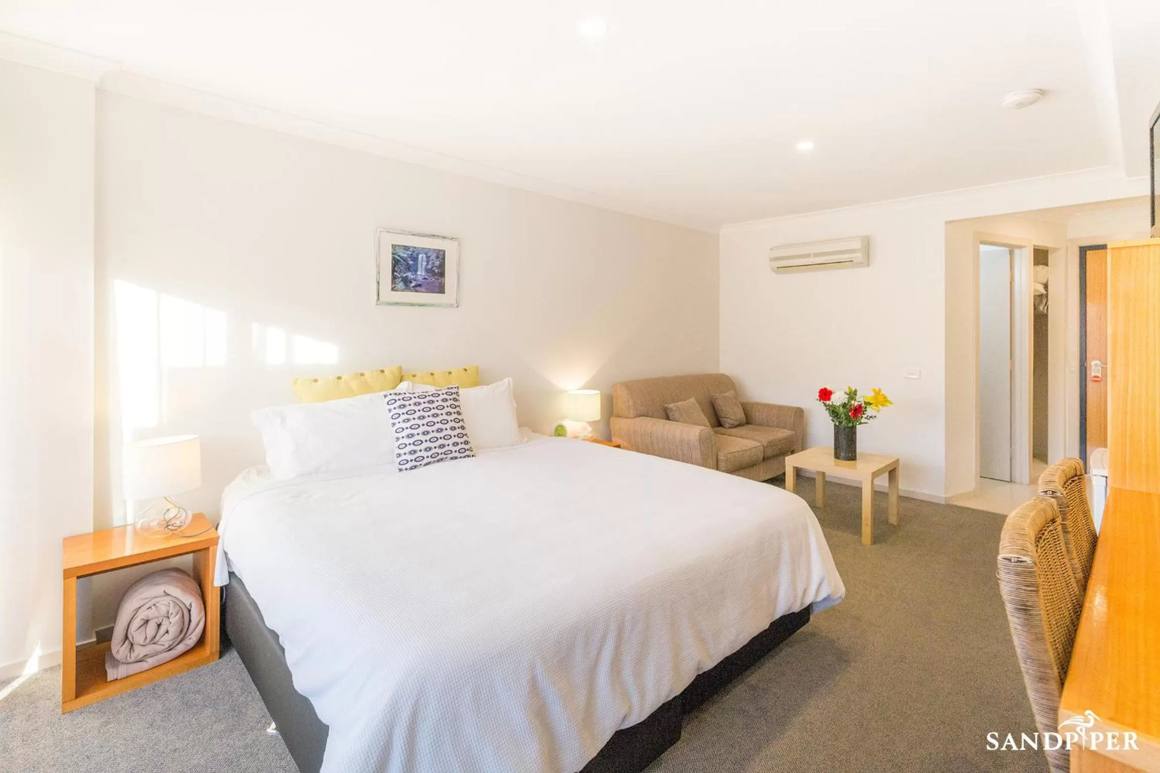 Photo of the whole room, Bed in Sandpiper Motel Apollo Bay
