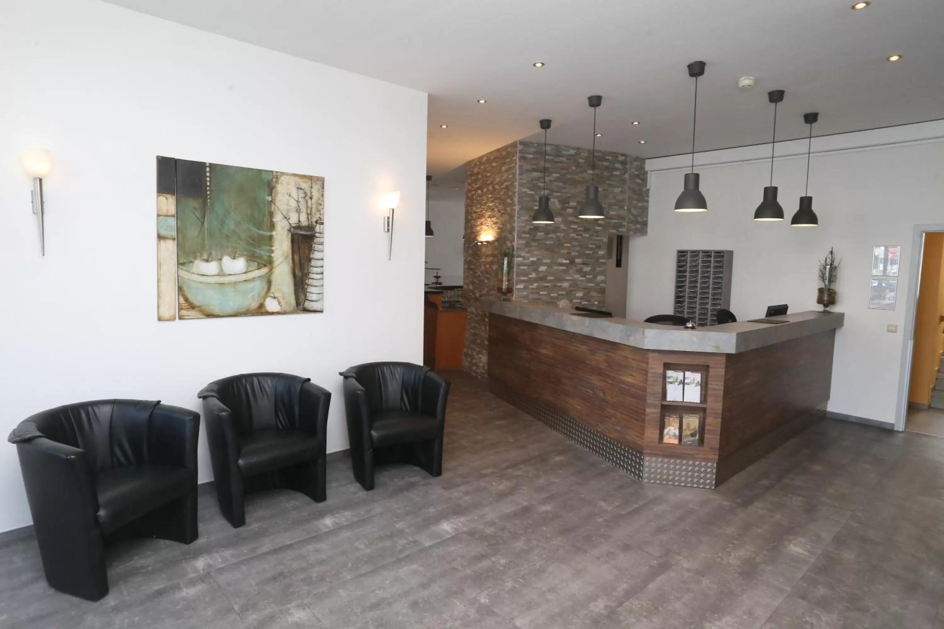 Lobby or reception in Asgard Hotel