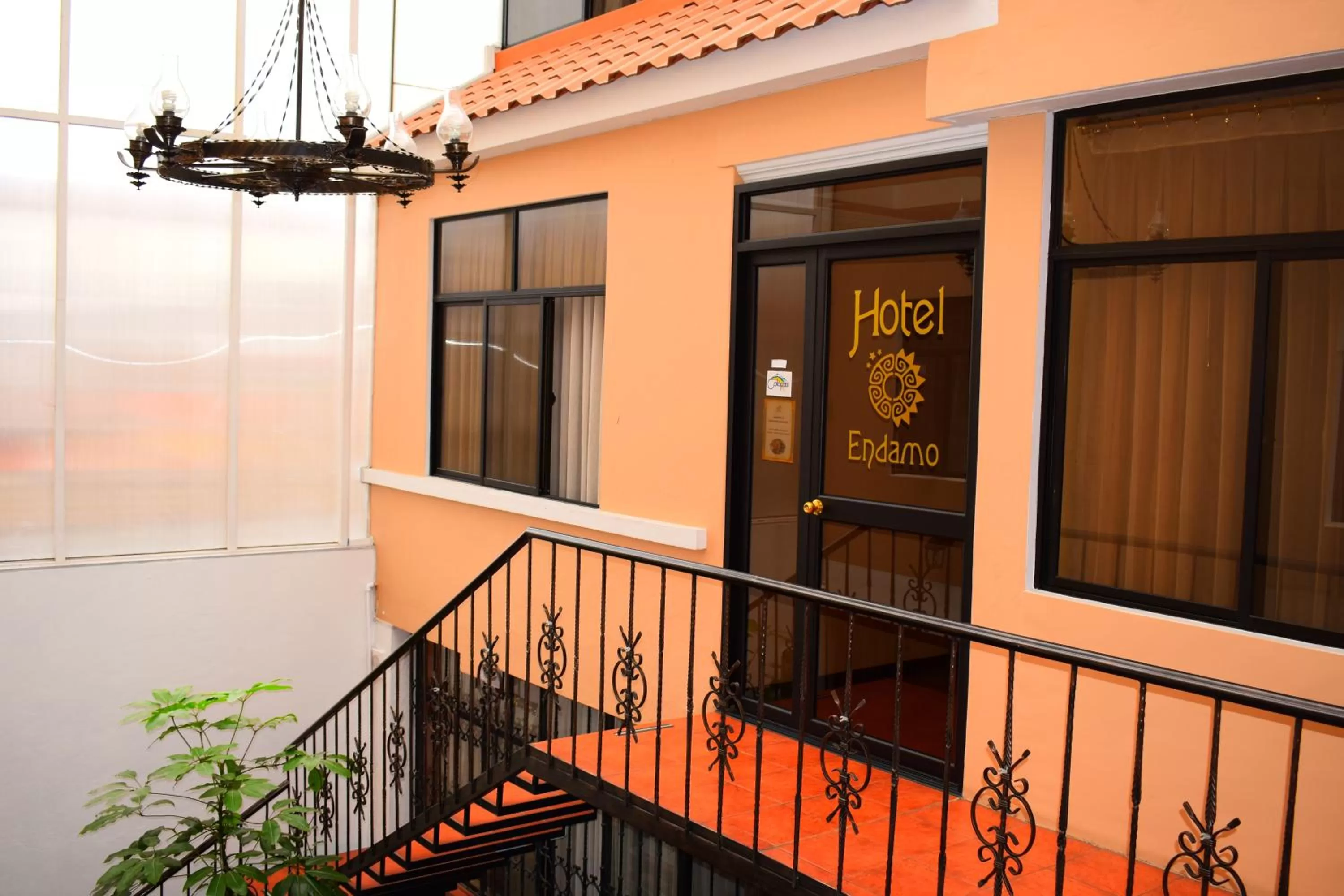 Balcony/Terrace in Hotel Endamo