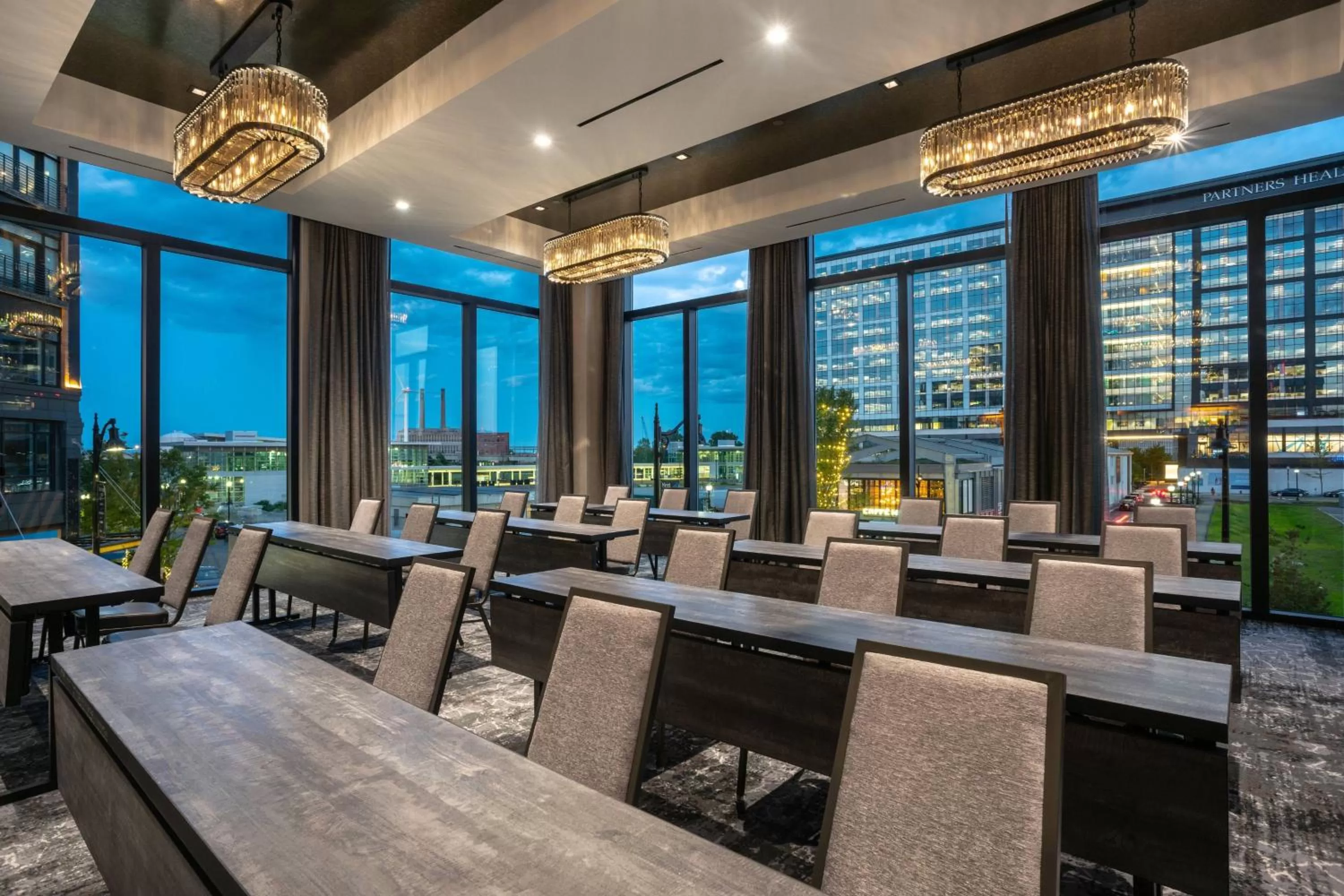 Meeting/conference room in The Row Hotel at Assembly Row, Autograph Collection