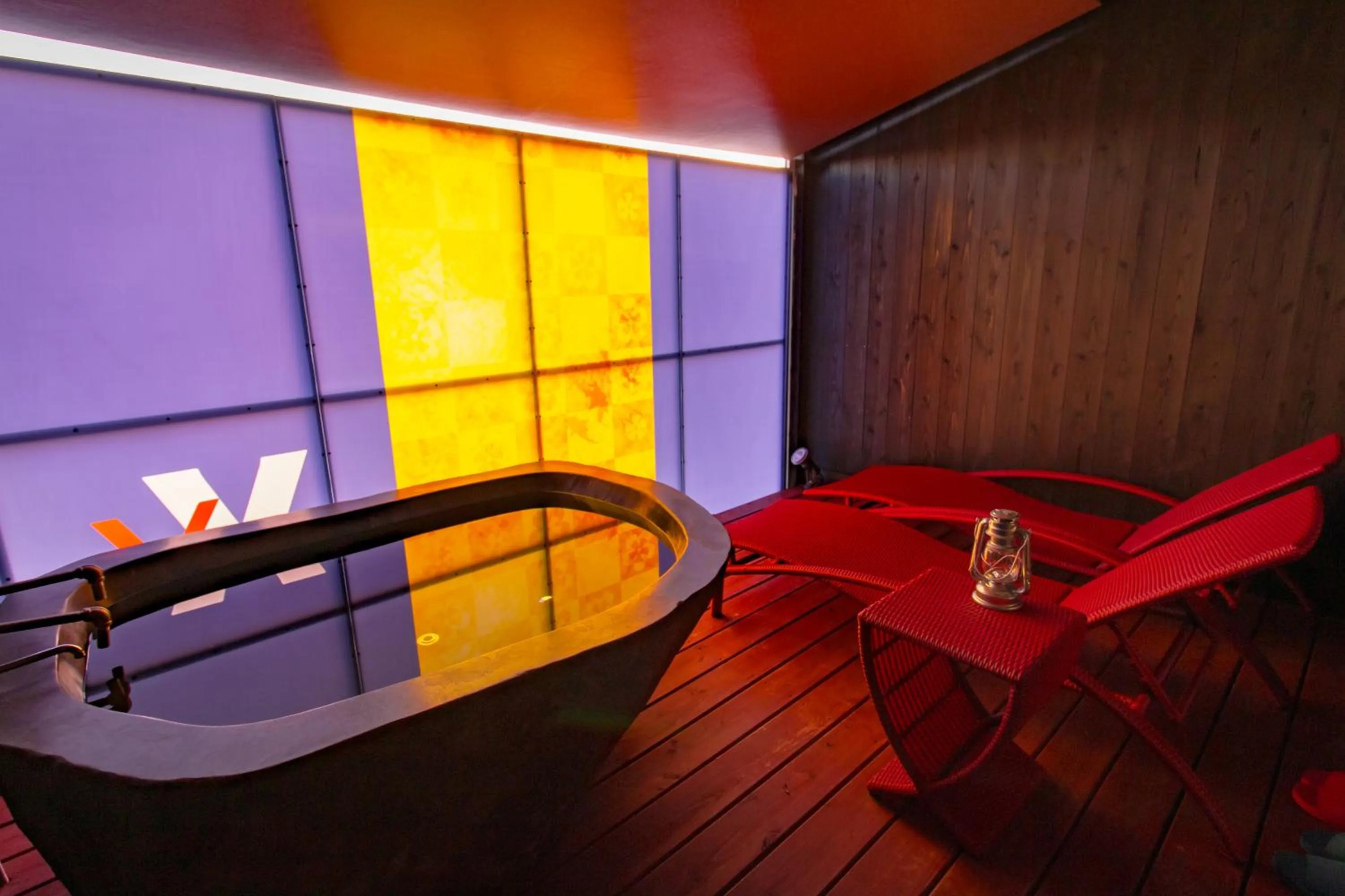 Decorative detail in XYZ Private Spa and Seaside Resort