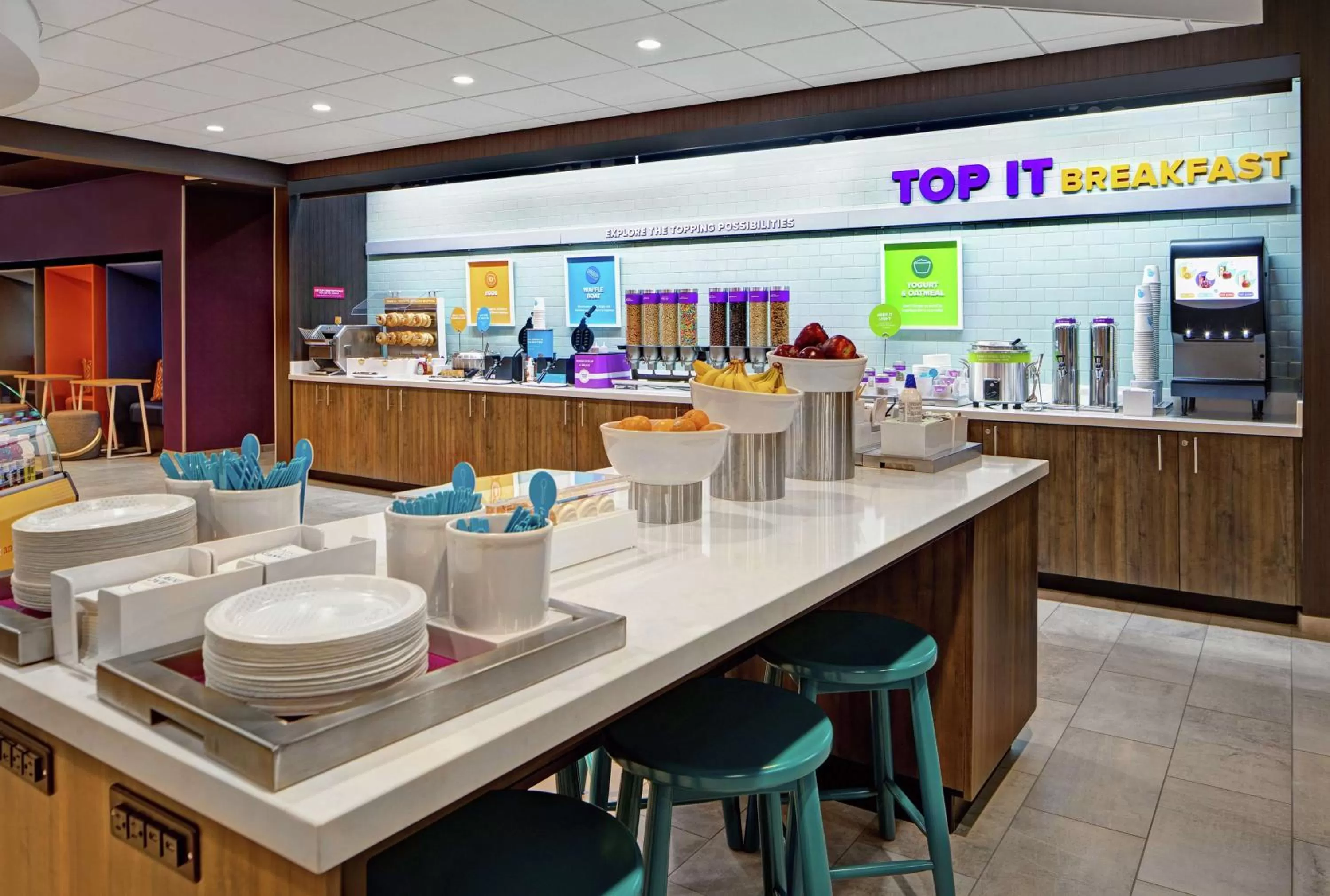 Breakfast in Tru By Hilton Austin Airport, Tx