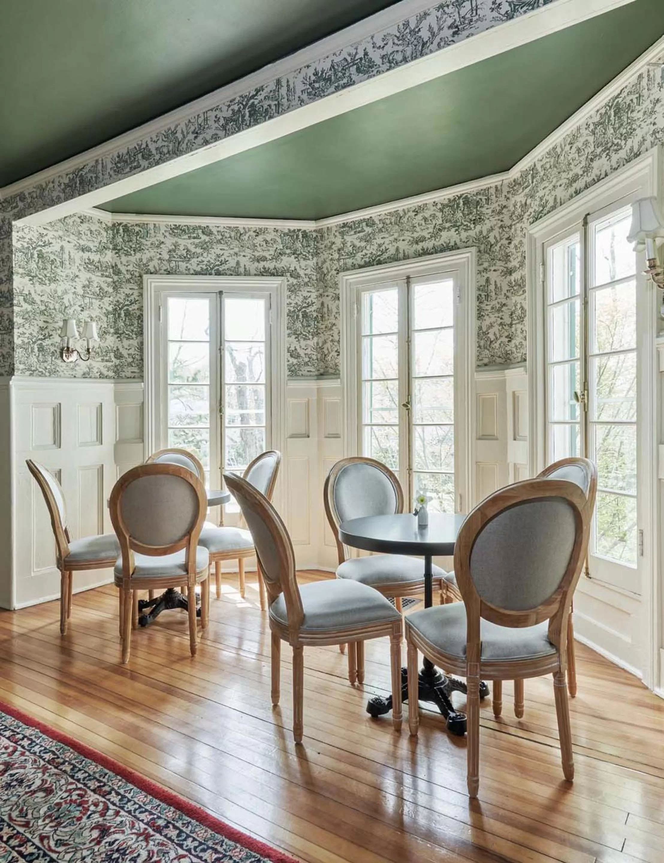Dining area in The Dewey by The Lenox Collection