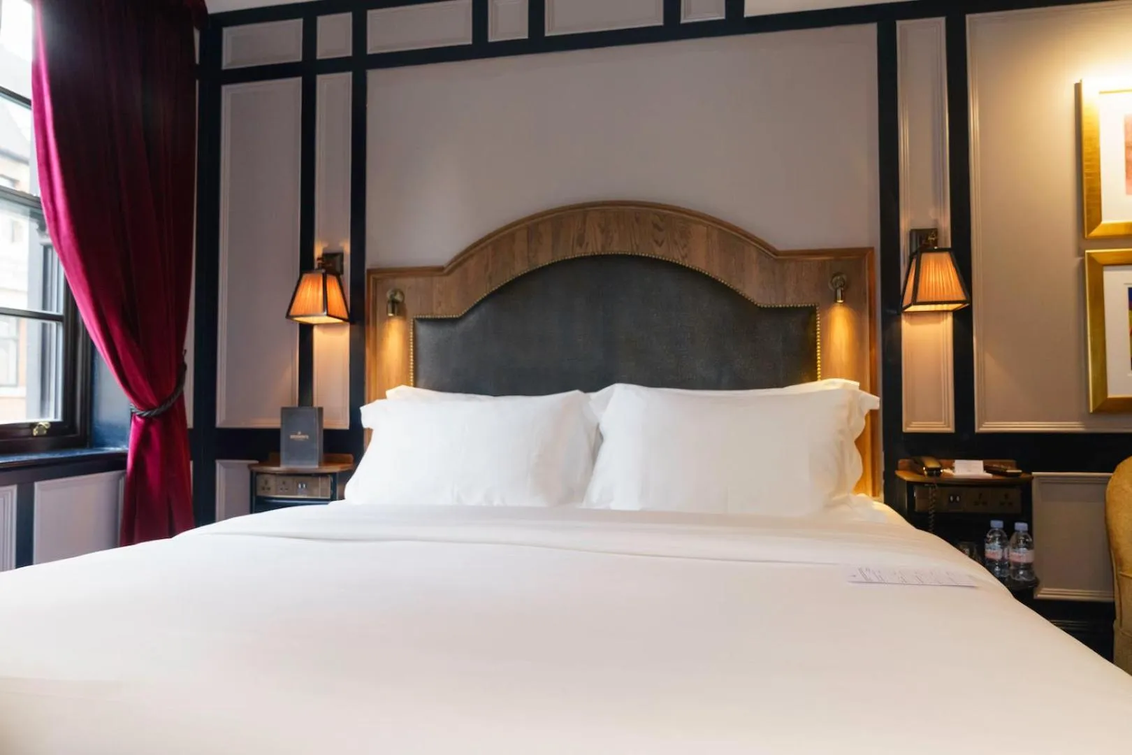 Bed in Mimi's Hotel Soho