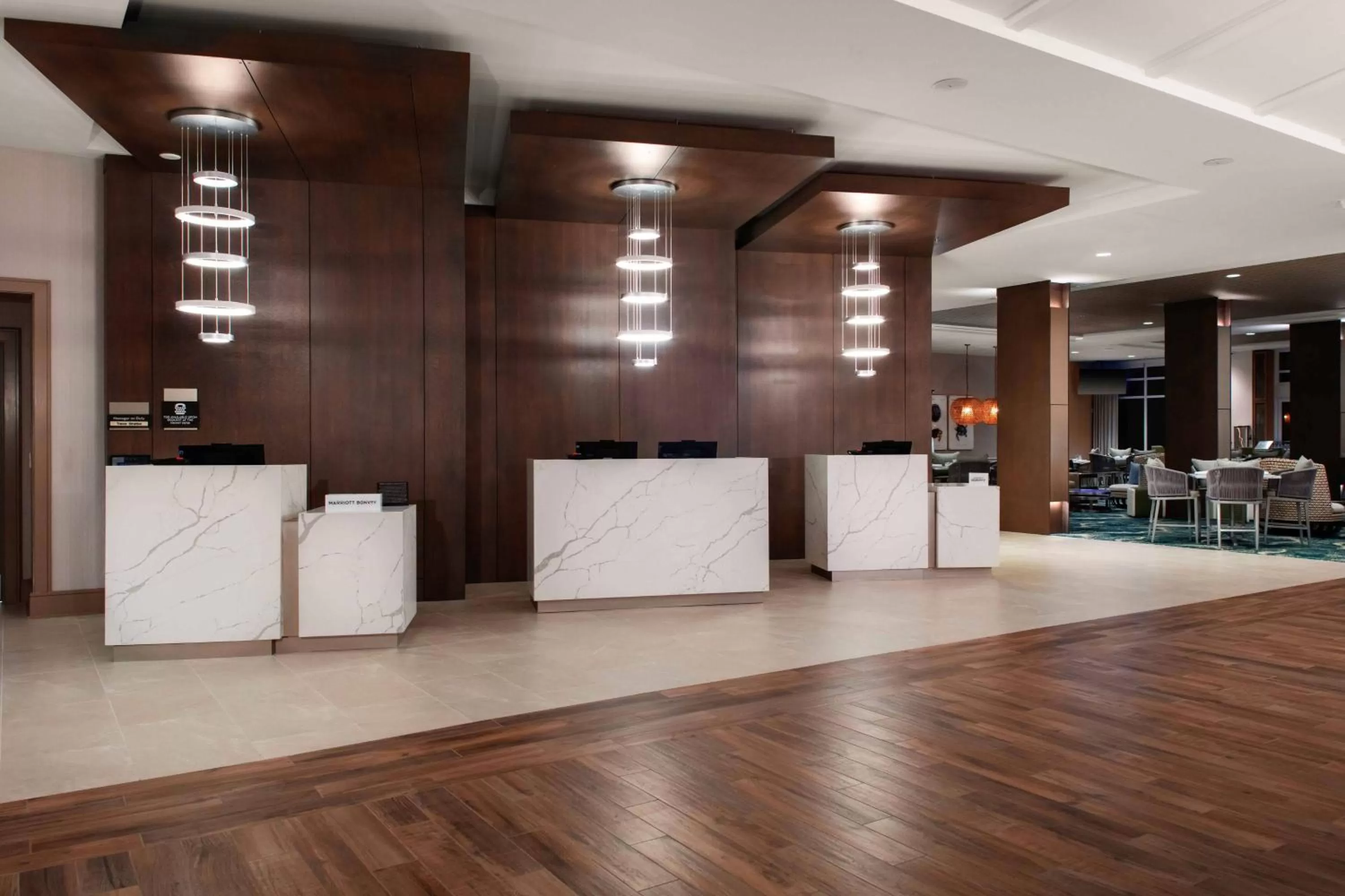 Lobby or reception in Residence Inn by Marriott Jekyll Island