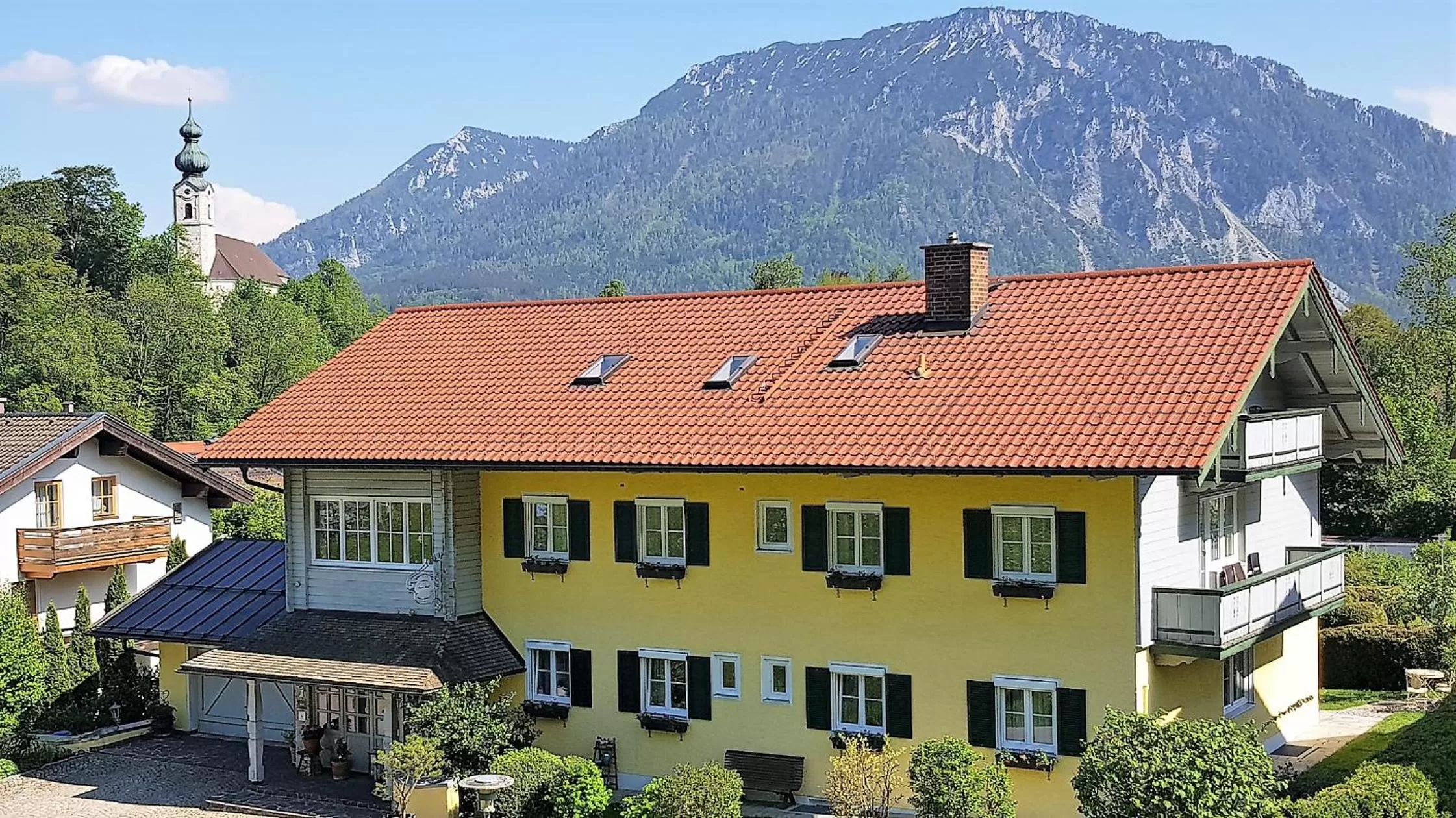 Property building in Hotel Steffl Garni inkl Chiemgau Karte