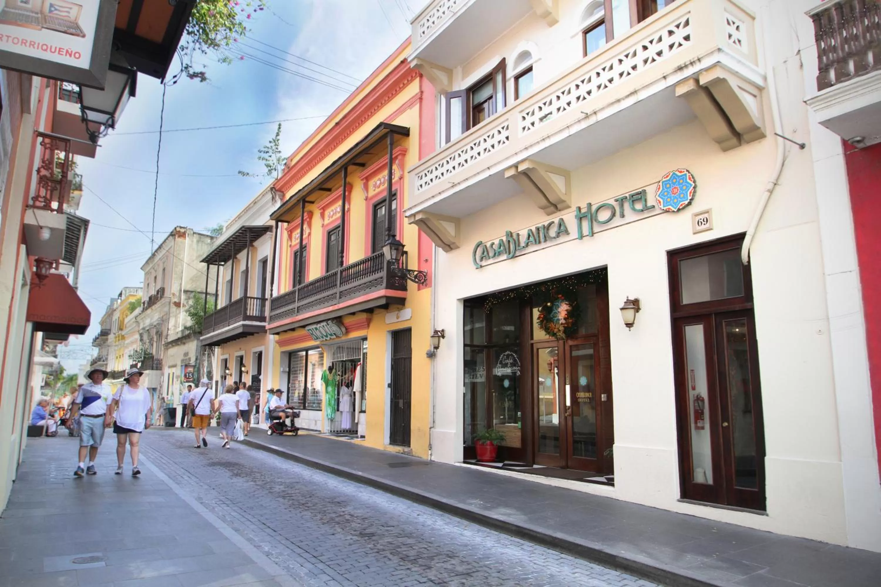 On site in CasaBlanca Hotel