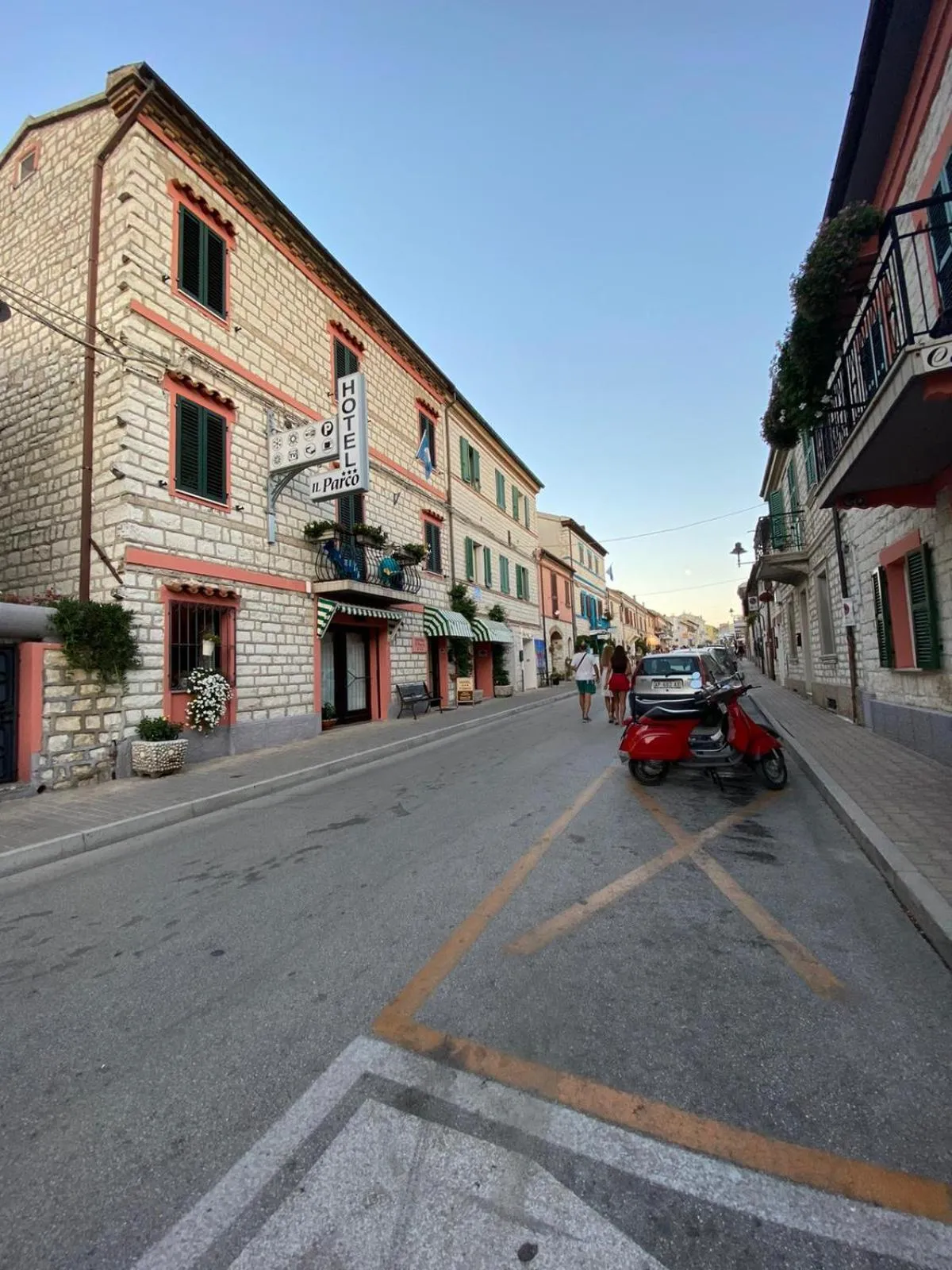 Property building in Hotel "Il Parco" B&B Sirolo