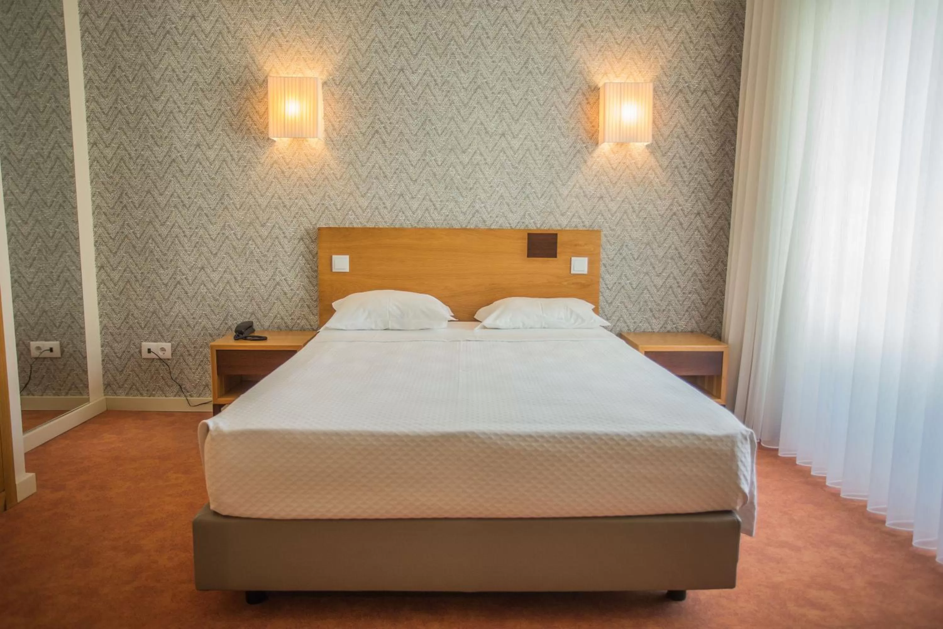 Bedroom, Bed in Hotel Brazão