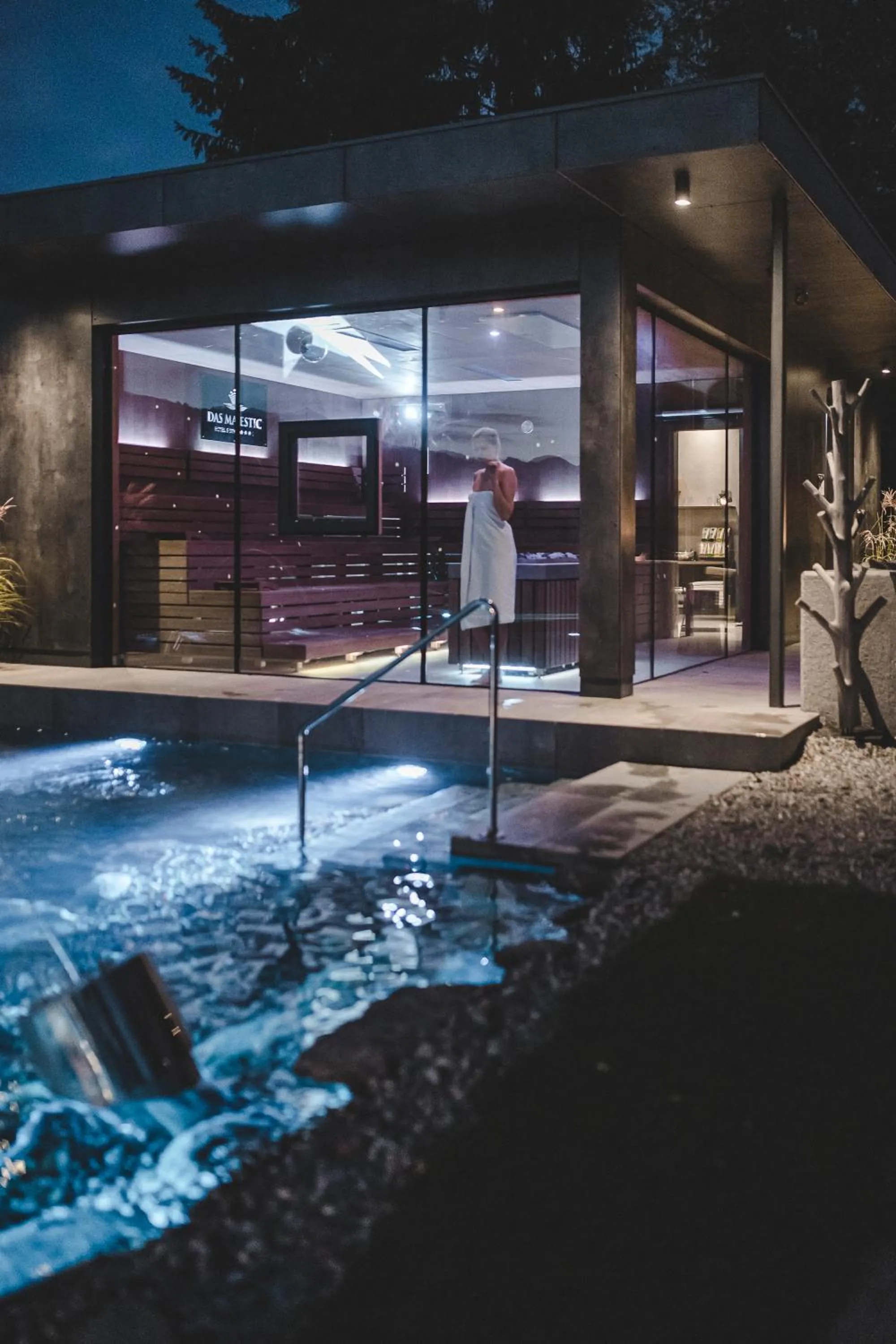 Sauna in Majestic - Unique Spa Resort