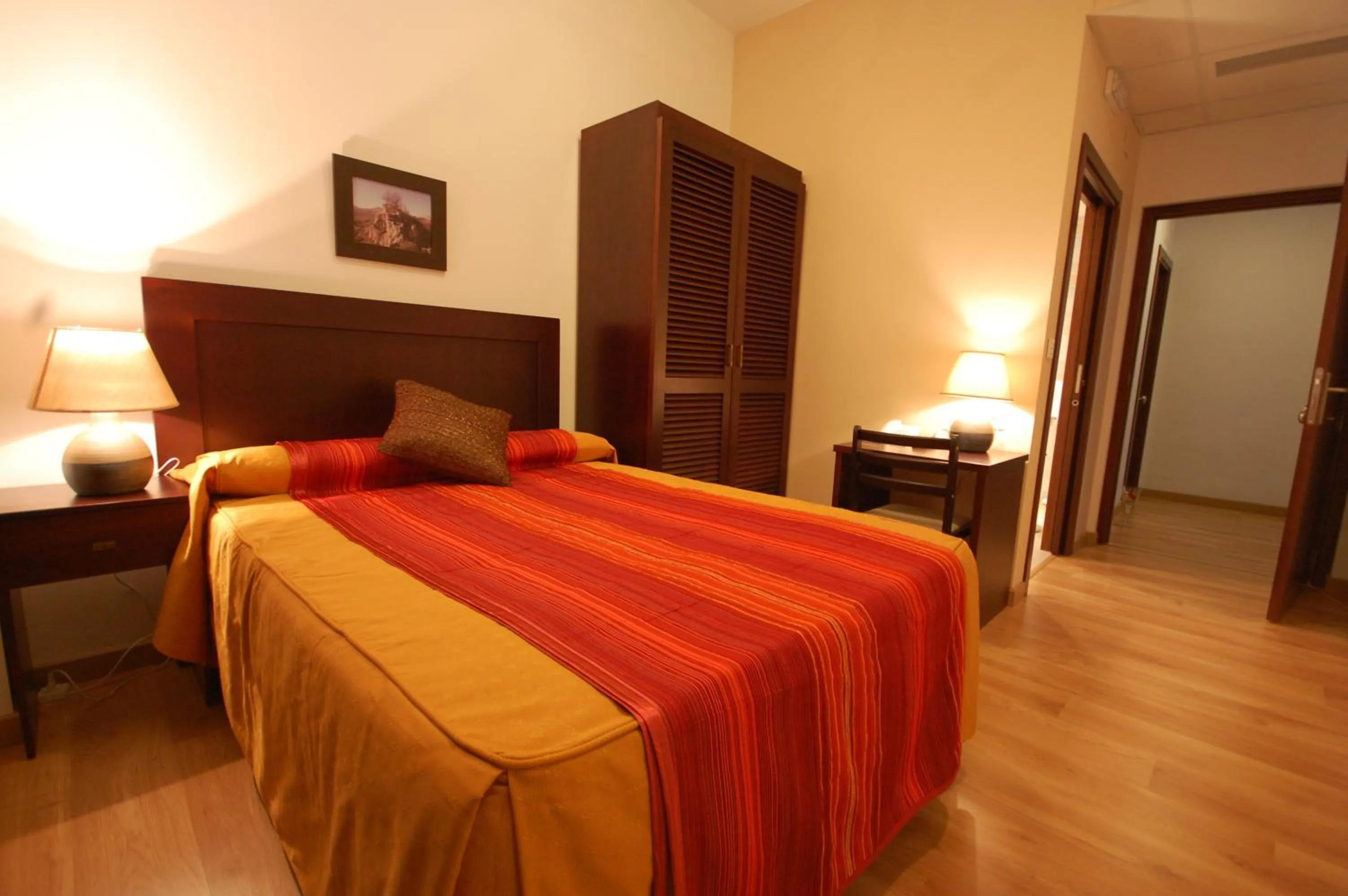 Bed in Hotel Hospederia San Francisco