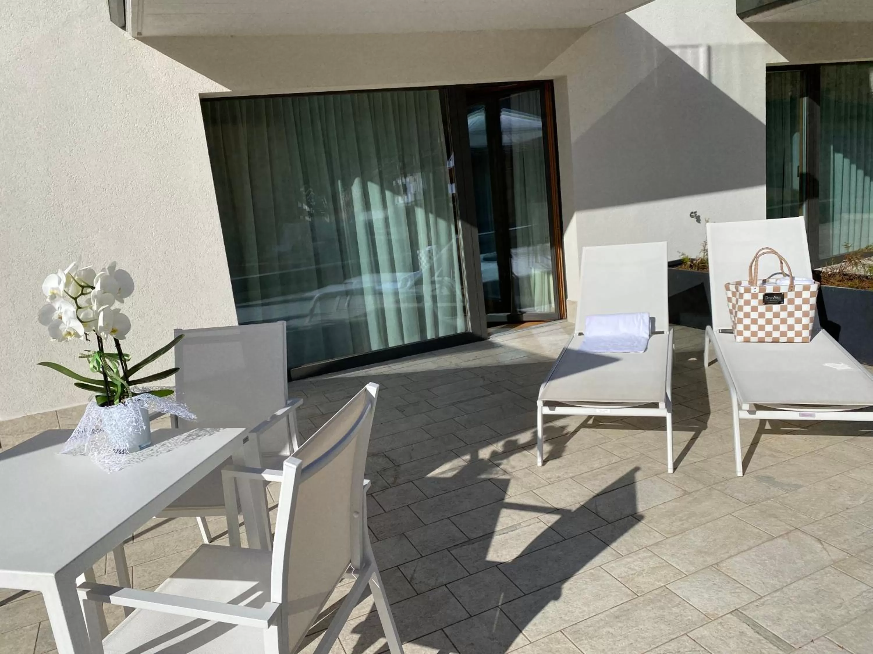 Balcony/Terrace in Dolomeet Boutique Hotel