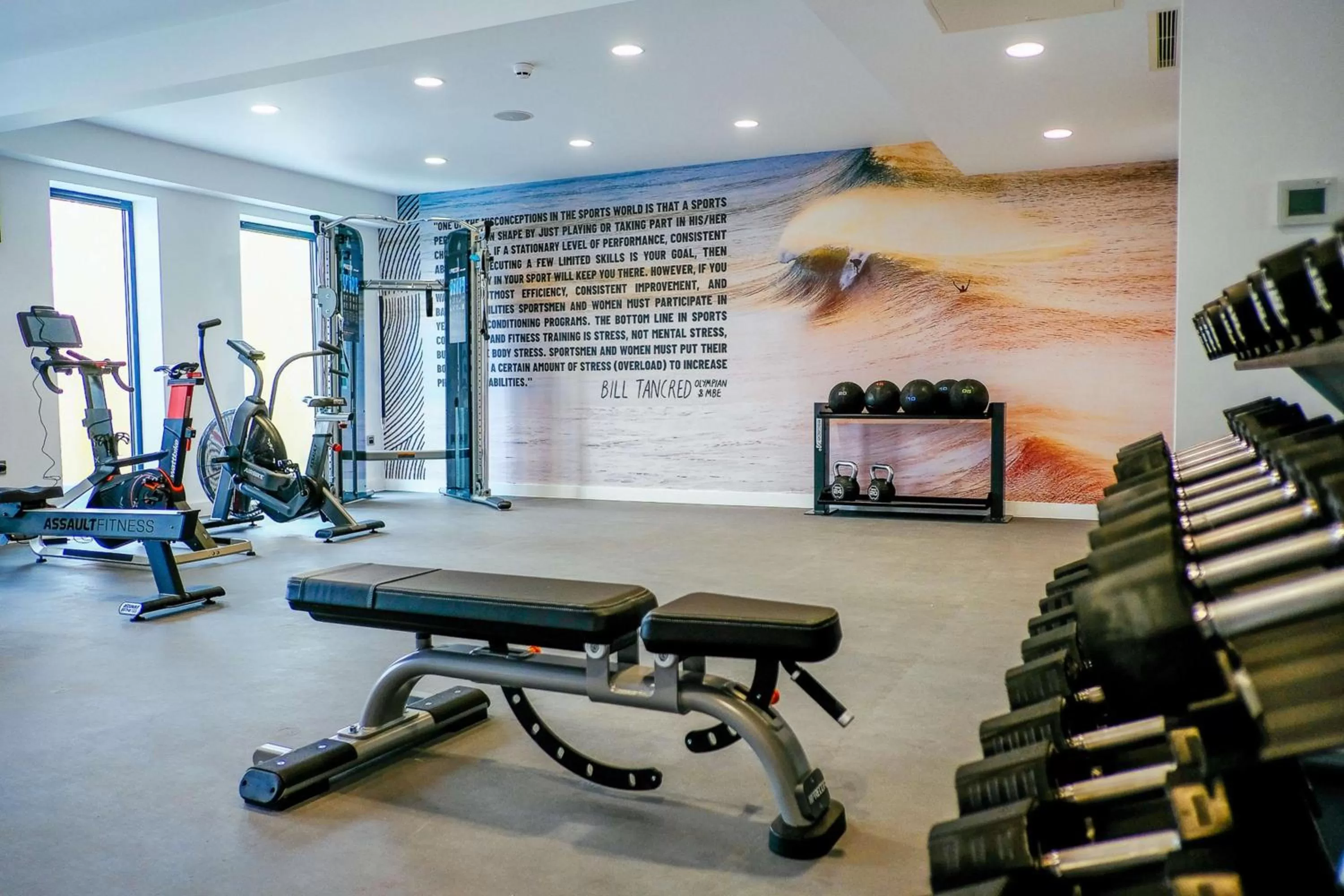 Fitness centre/facilities in Hilton Garden Inn Snowdonia