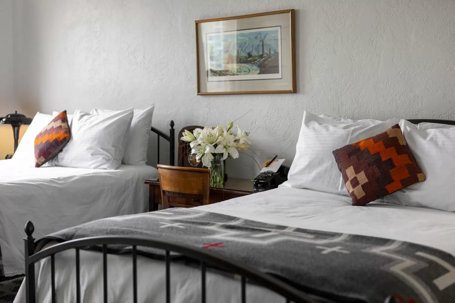 Bed in Hotel Congress