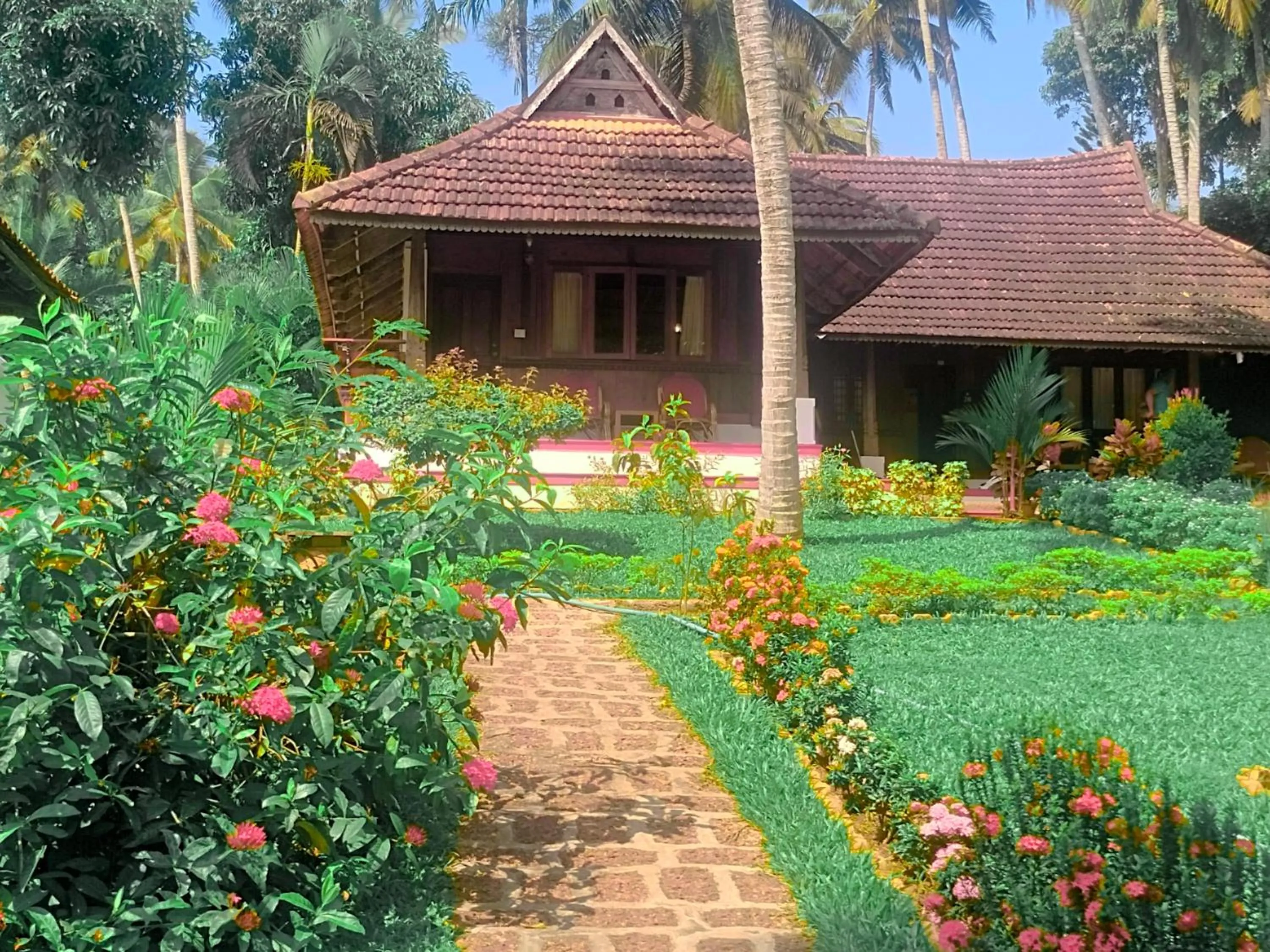 Property building in The Travancore Heritage Beach Resort