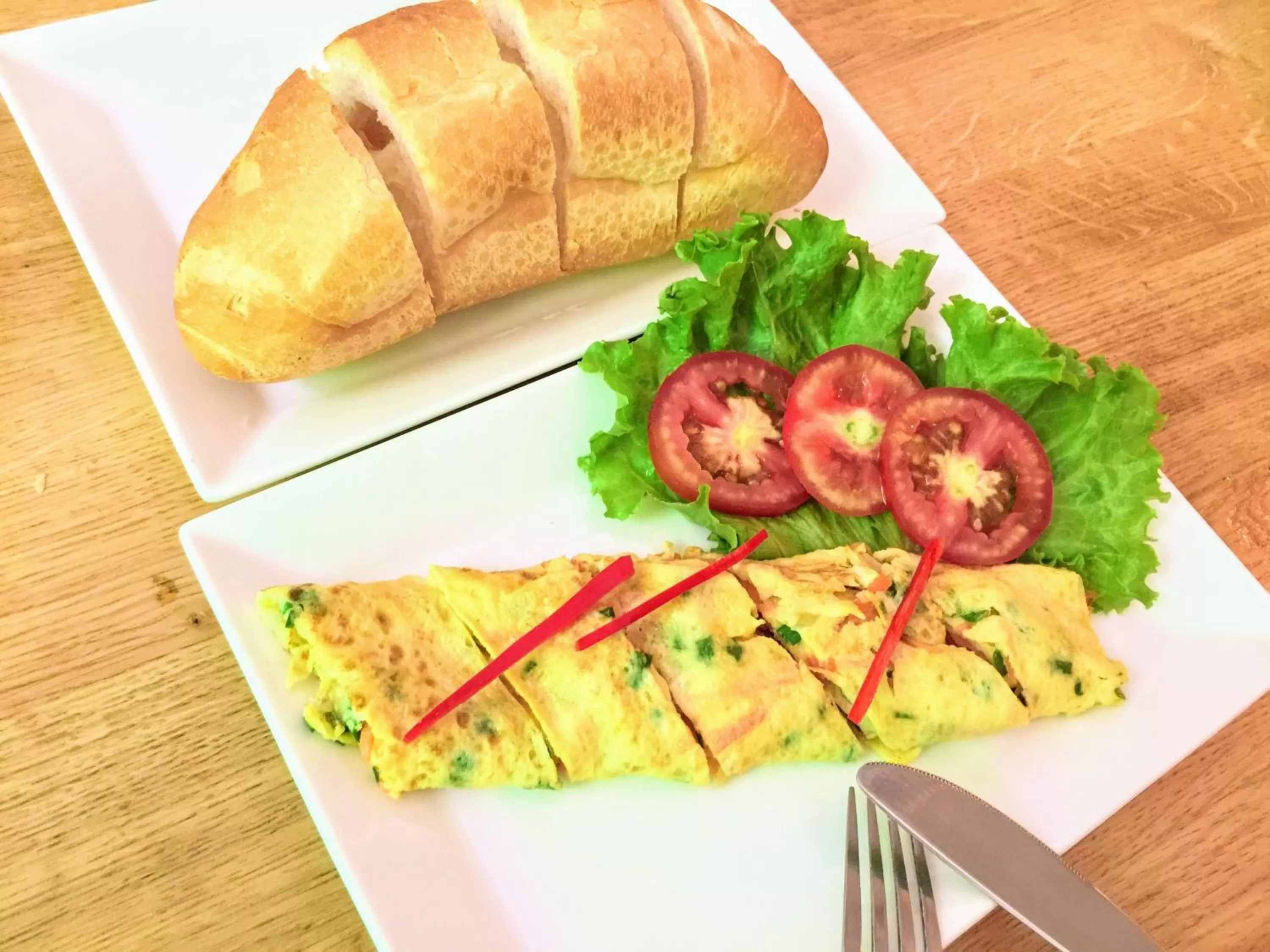 Food in The 1- Tony saigon Hotel