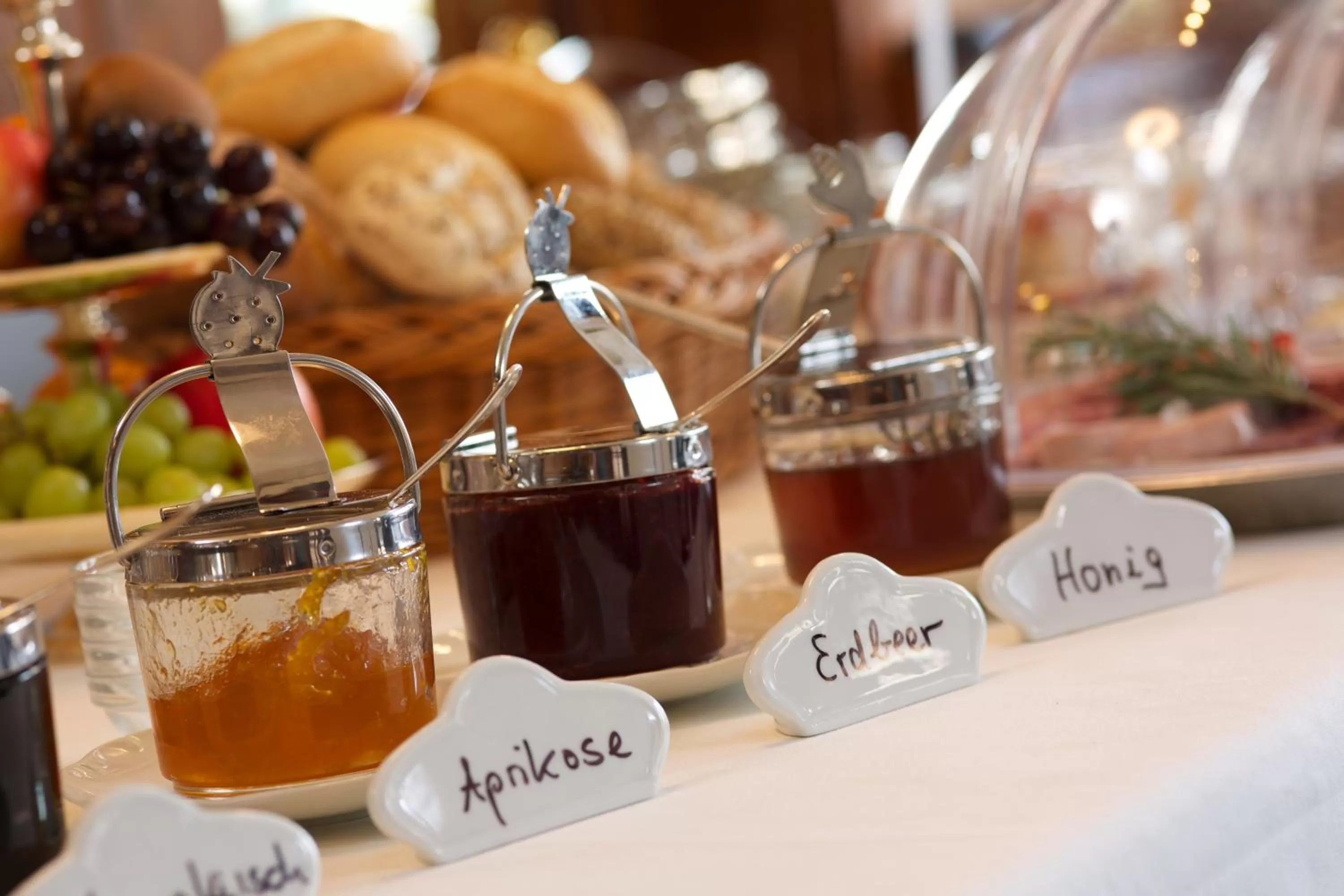 Buffet breakfast in Hotel Warteck