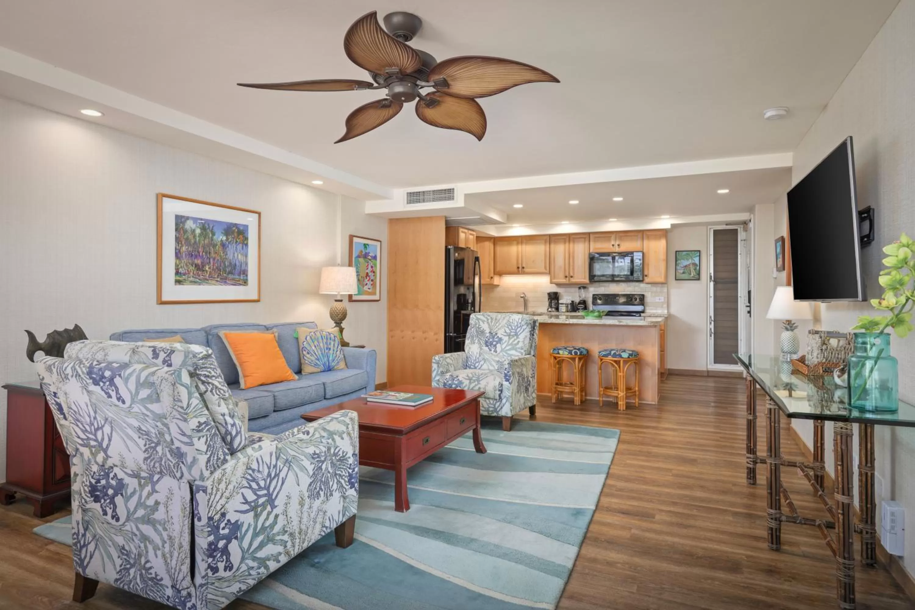 TV and multimedia, Seating Area in Aston Maui Kaanapali Villas