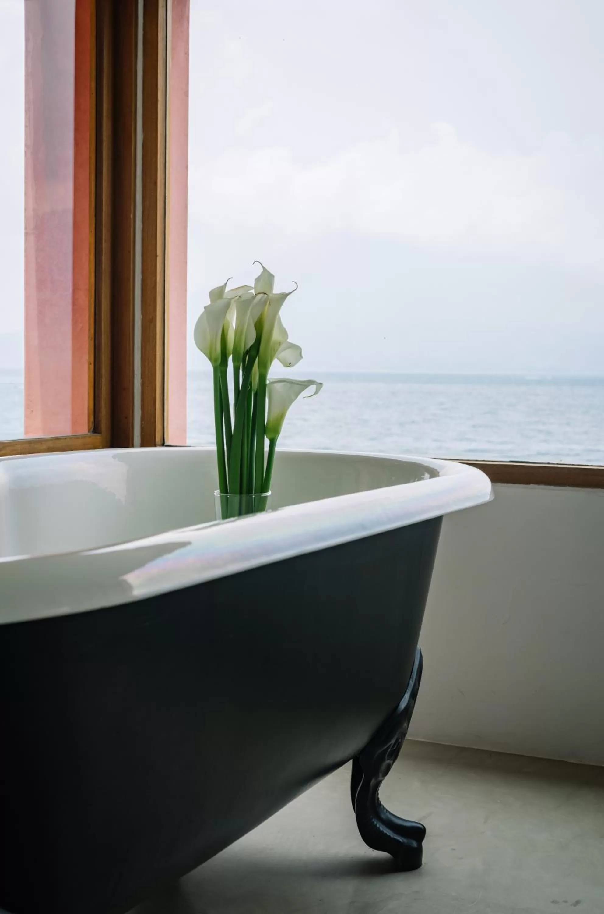 Natural landscape, Bathroom in Anzan Atitlan