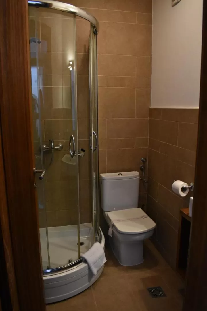Shower, Bathroom in Garni Hotel Konak