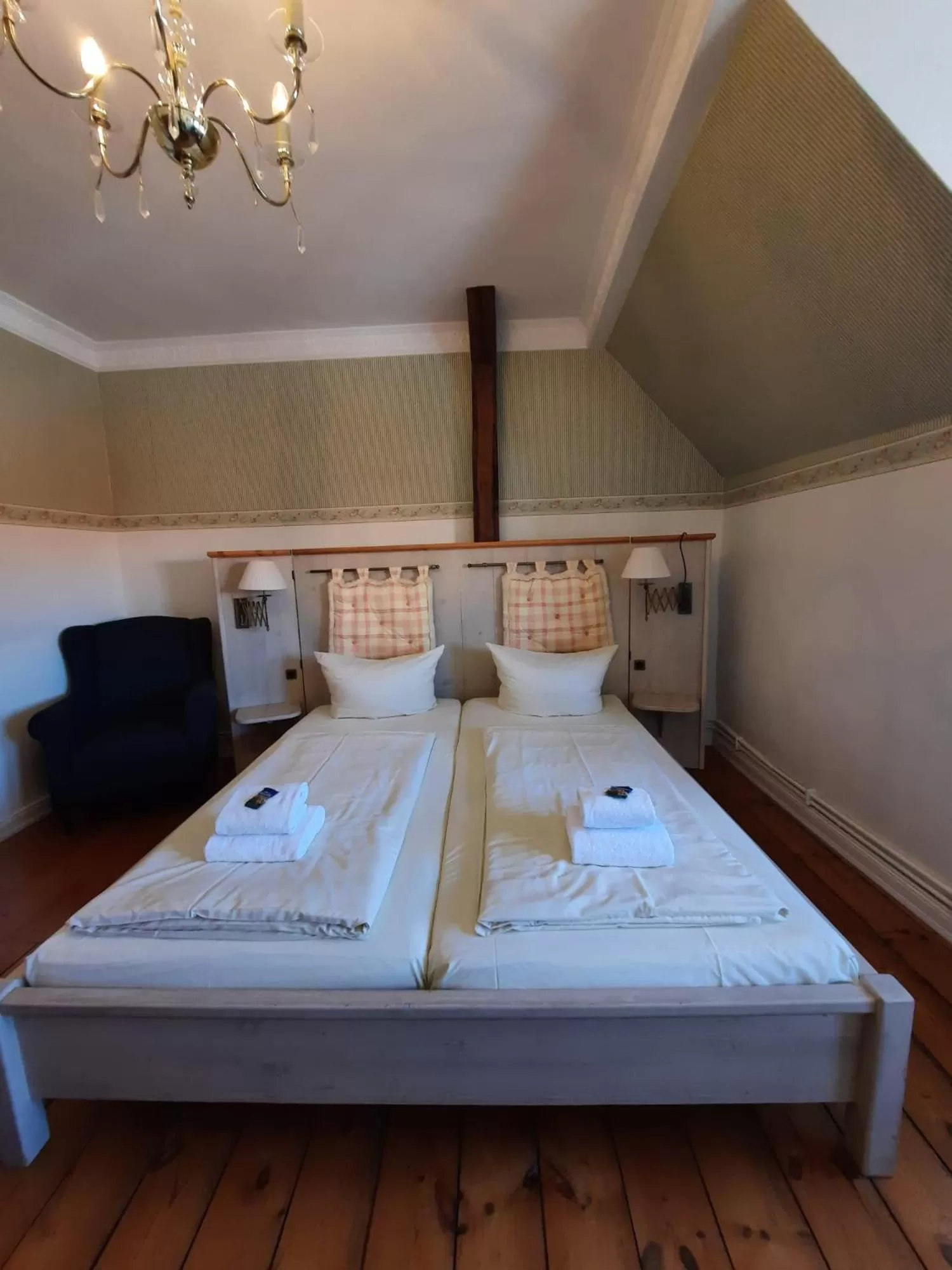 Bed in Landhaus Bode