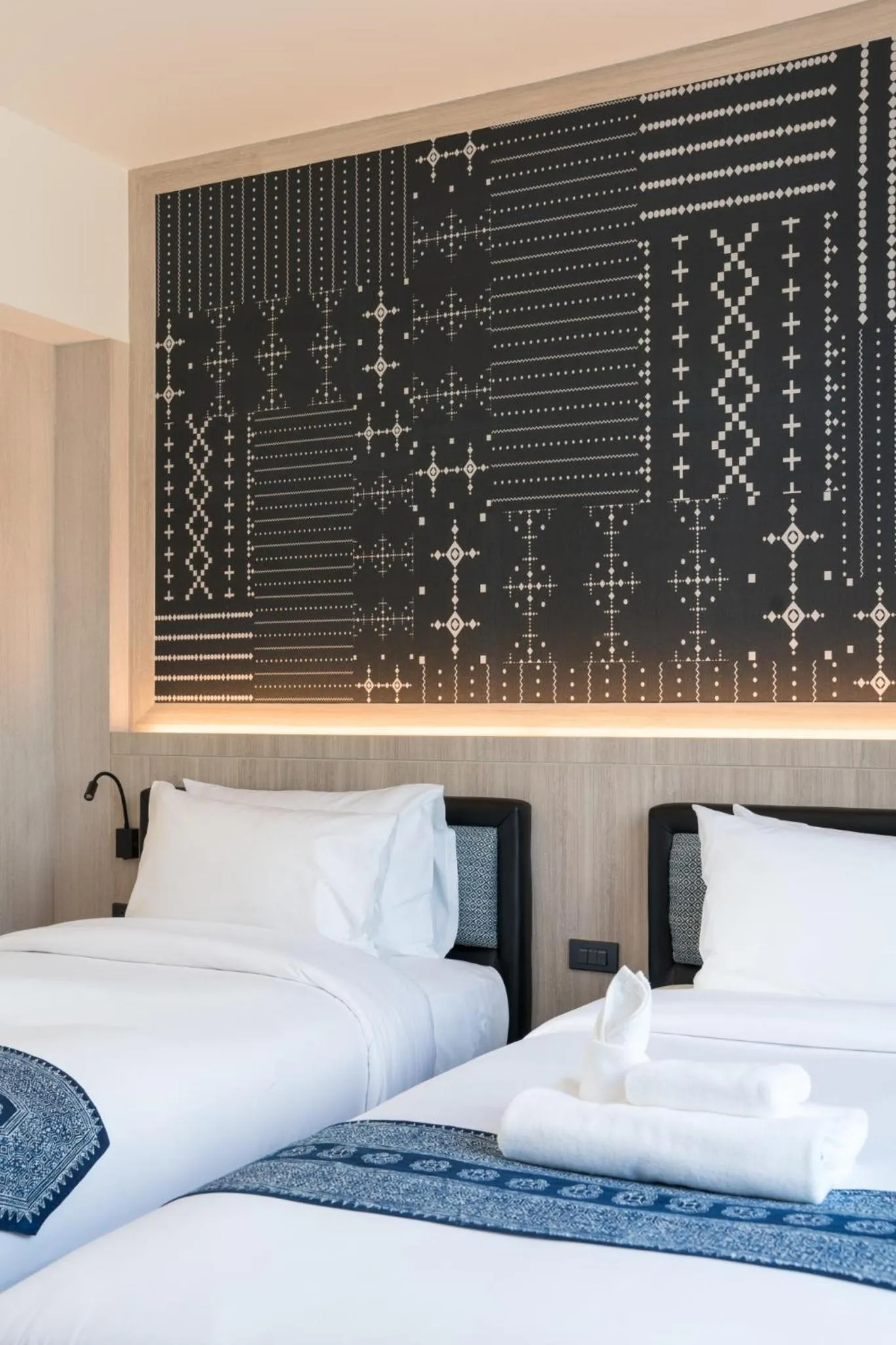 Bed in Salee Boutique Hotel