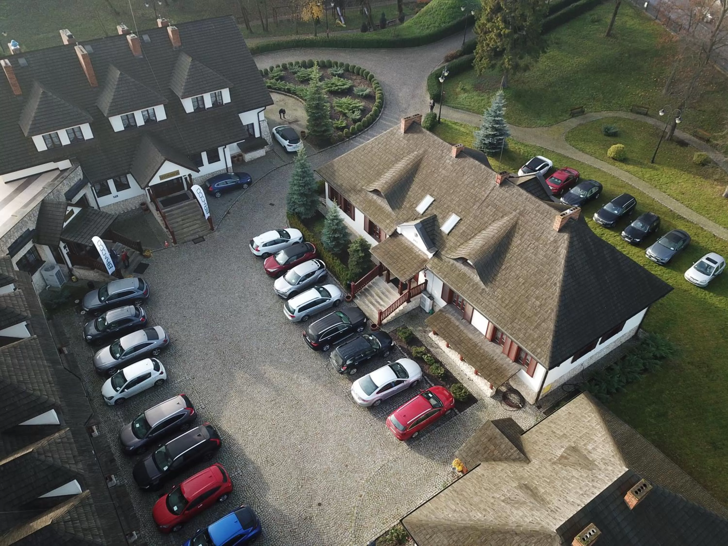 Bird's eye view in Hotel Sarmata Zespół Dworski