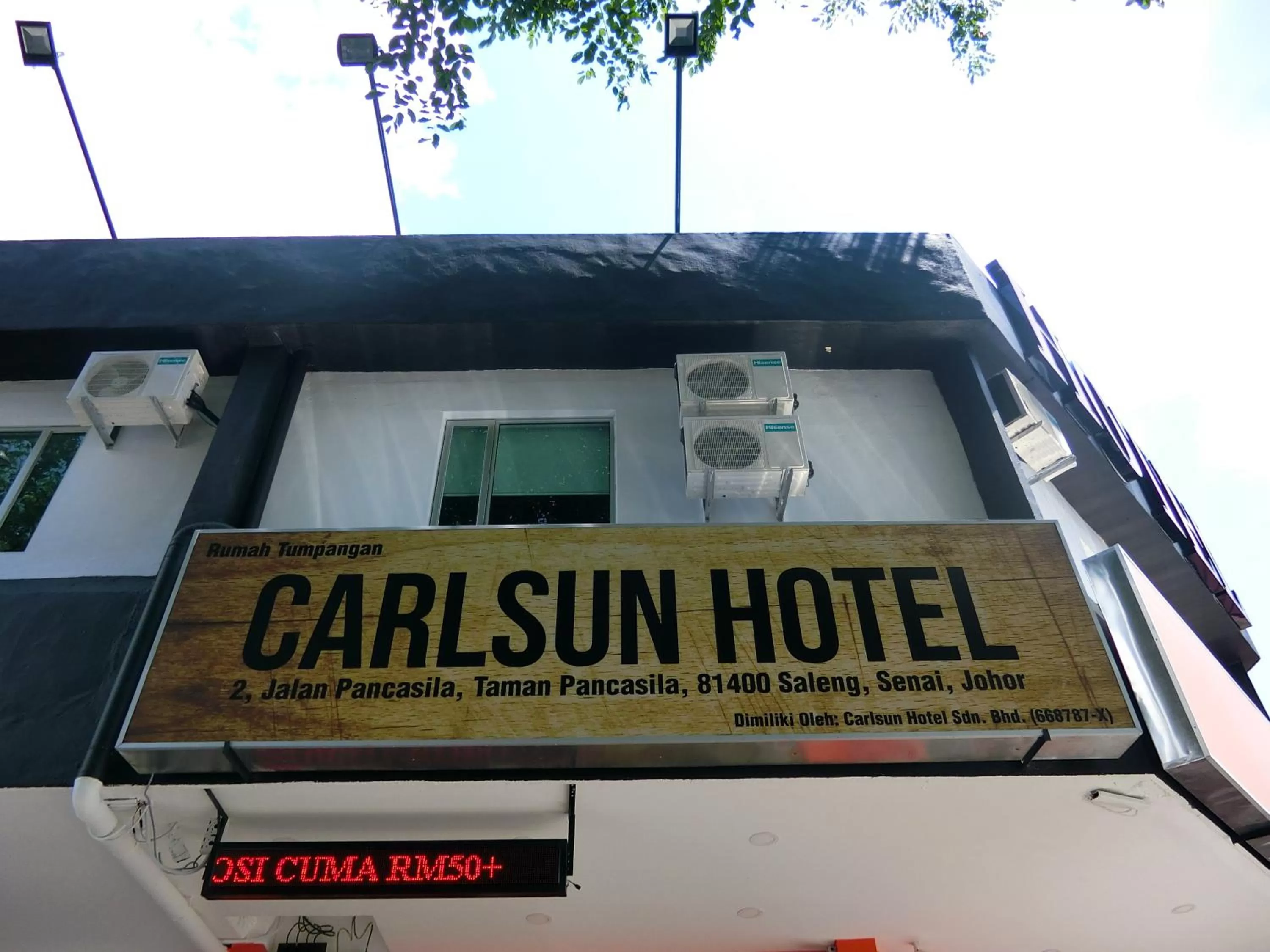 Property building in Carlsun Hotel