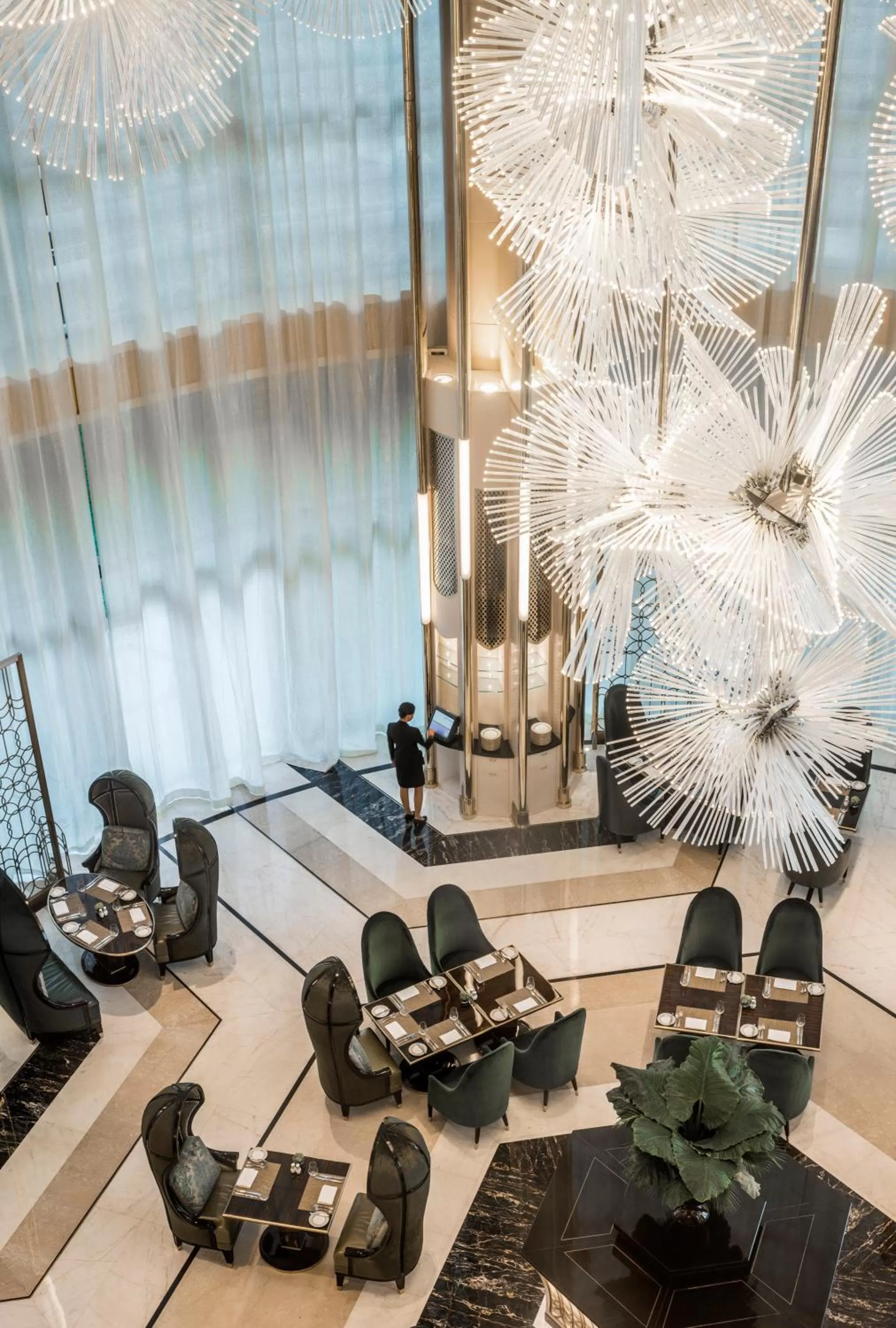 Bird's eye view in Four Seasons Hotel Jakarta