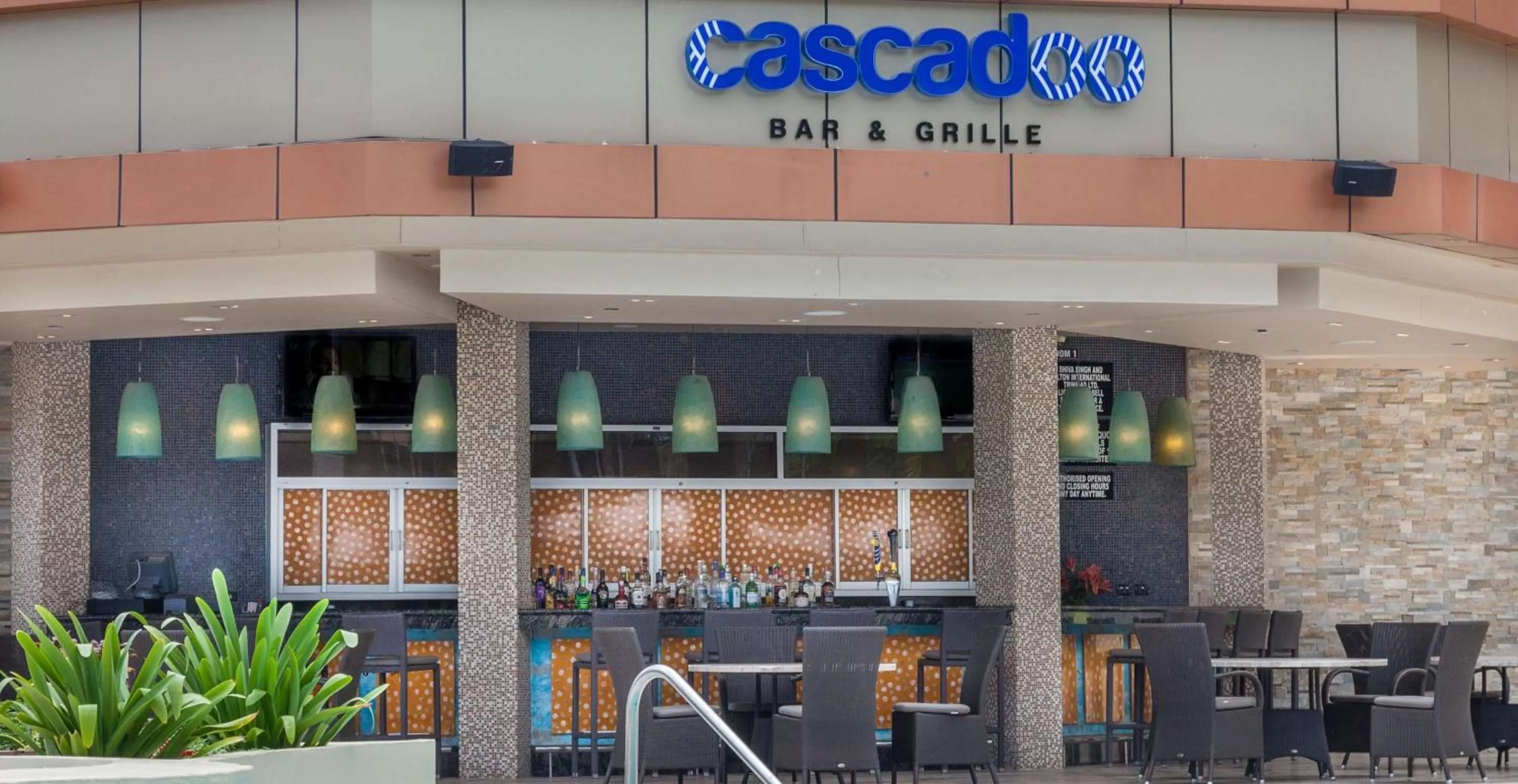 Restaurant/places to eat in Hilton Trinidad & Conference Centre