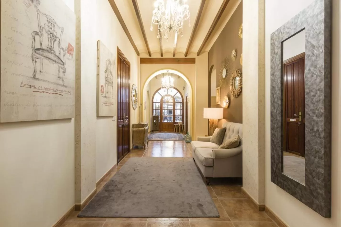 Lobby or reception in Casa Mistela