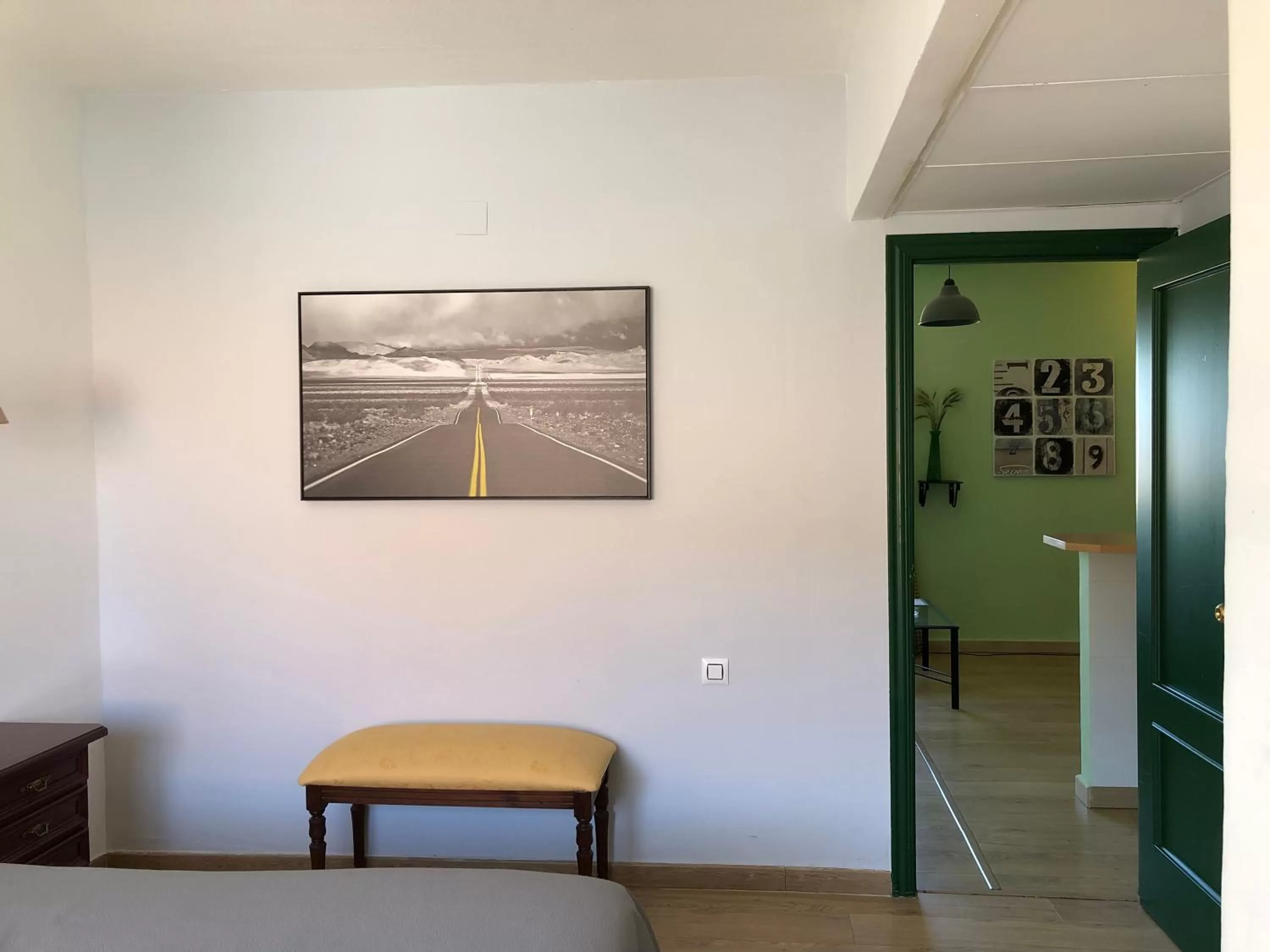 Bedroom in Apartamentos Atalayas Extremadura