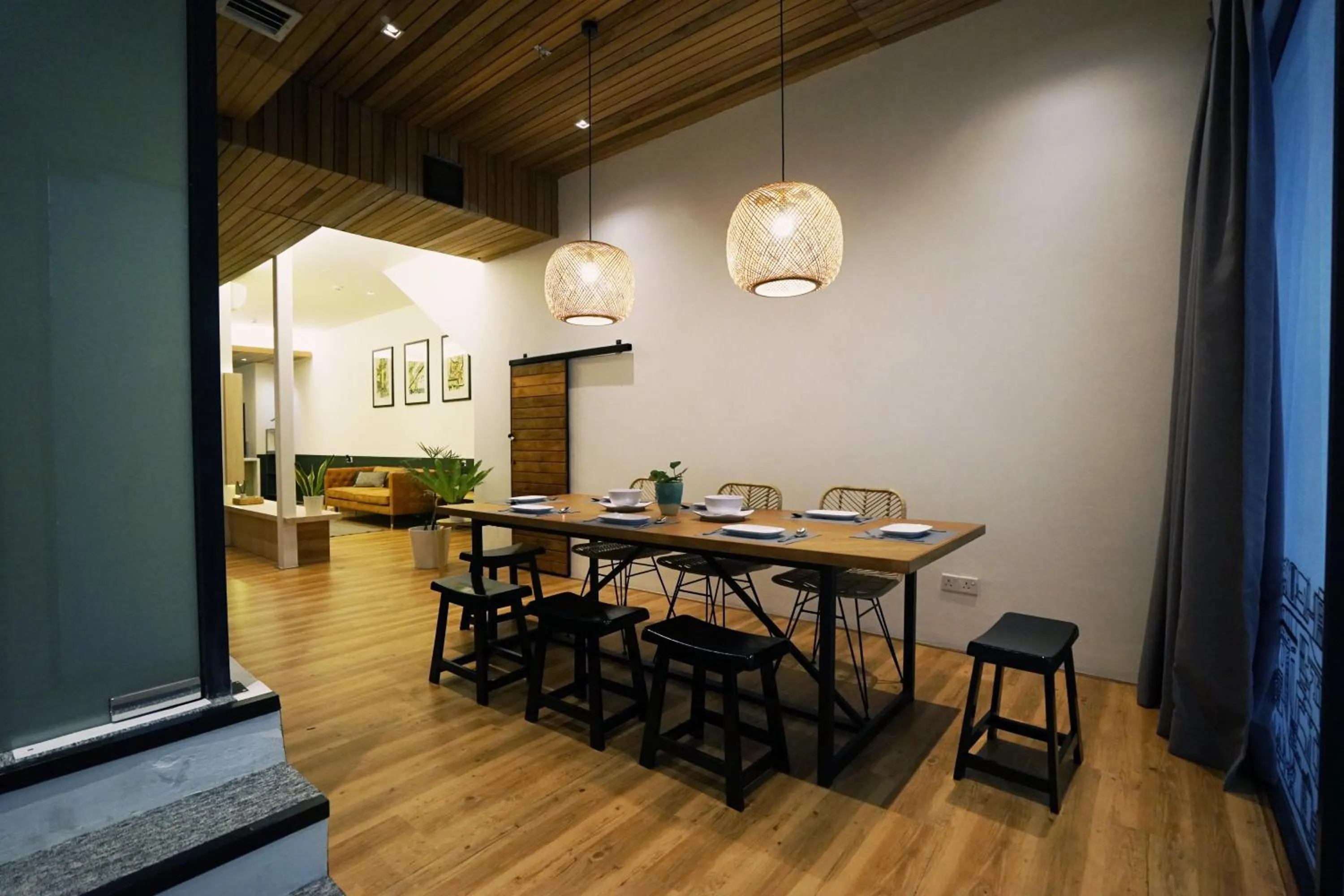 Dining area in Chaos Boutique Hotel Kuala Lumpur