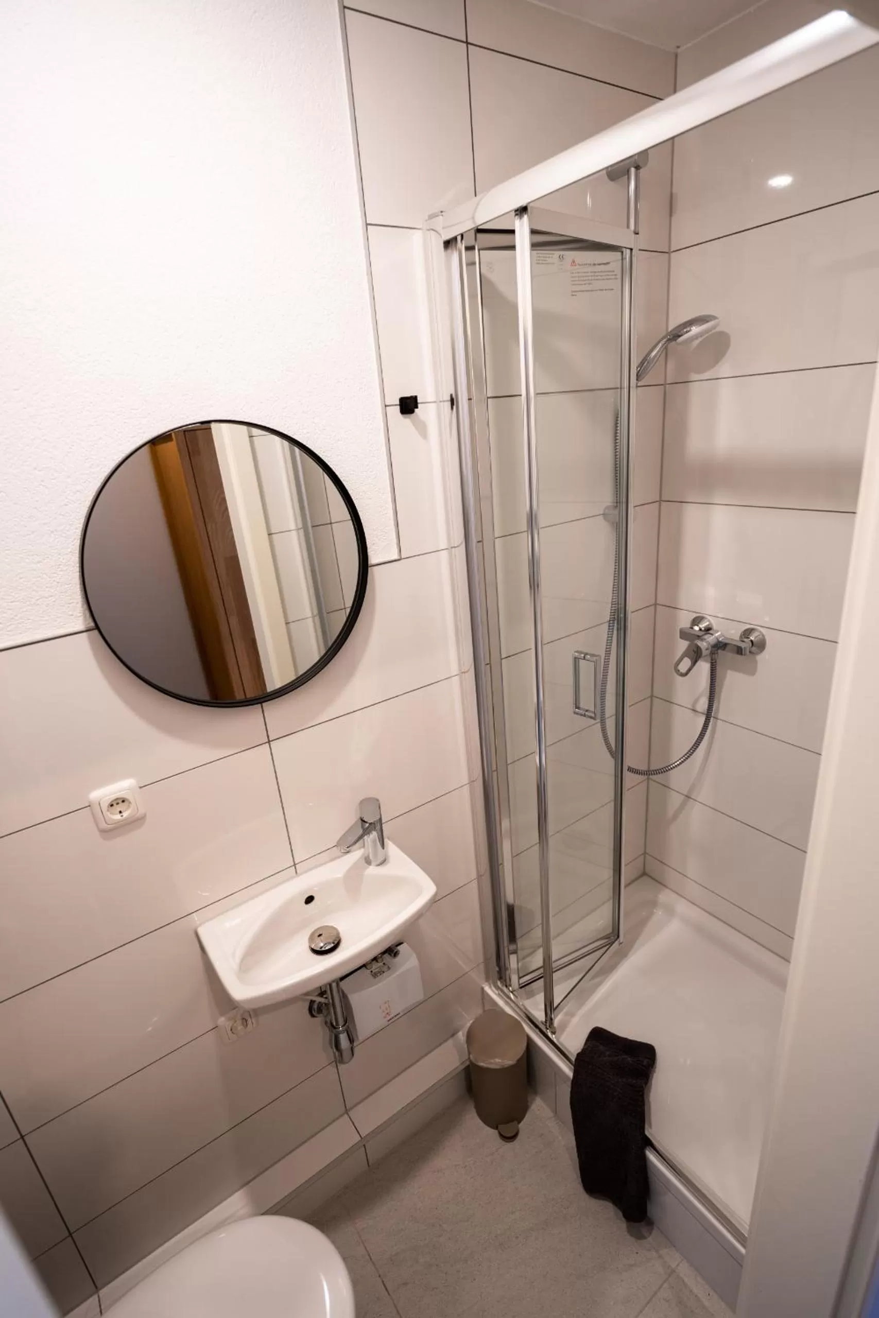 Bathroom in Hotel Garni Moers