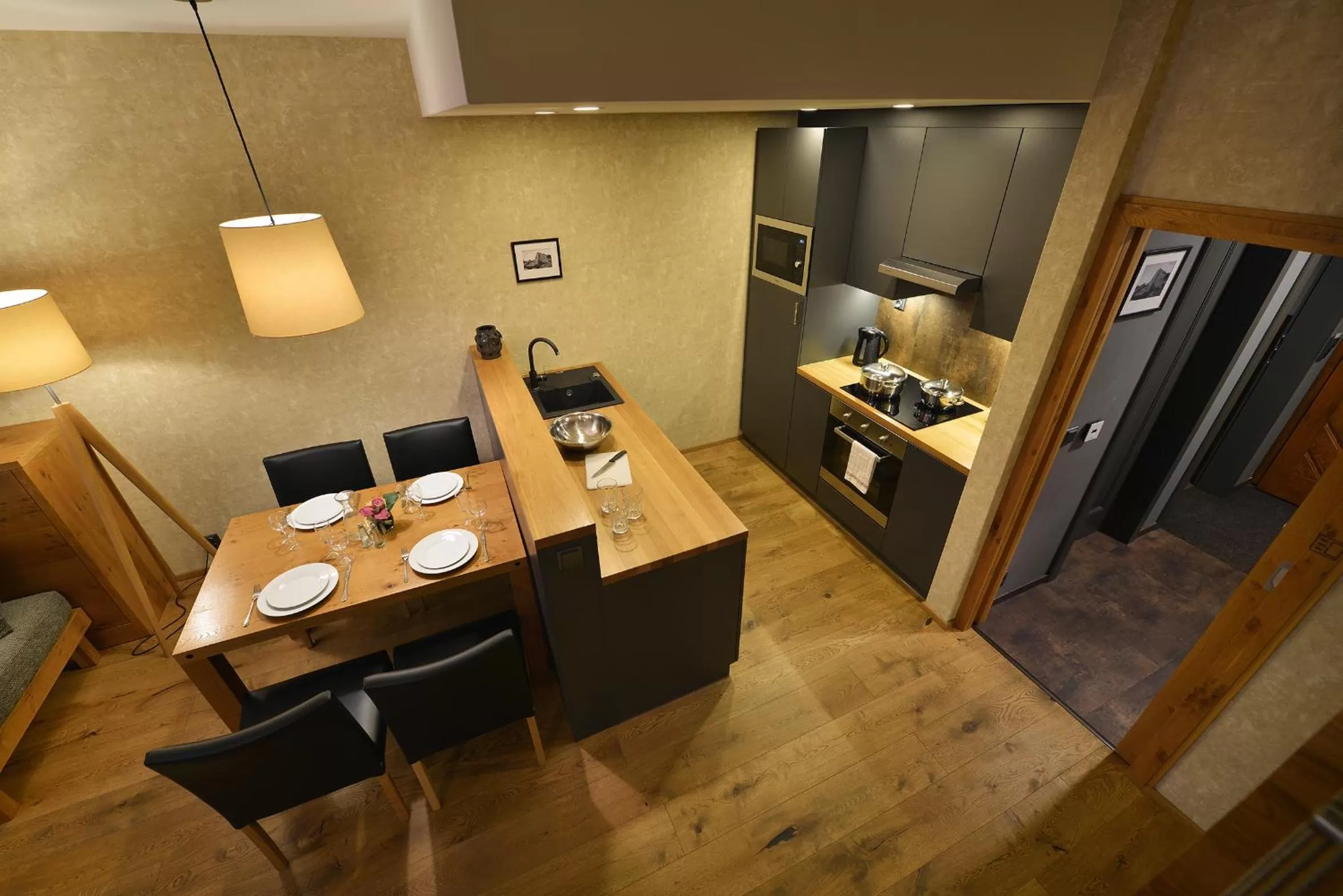 kitchen in Rezidence Pihel