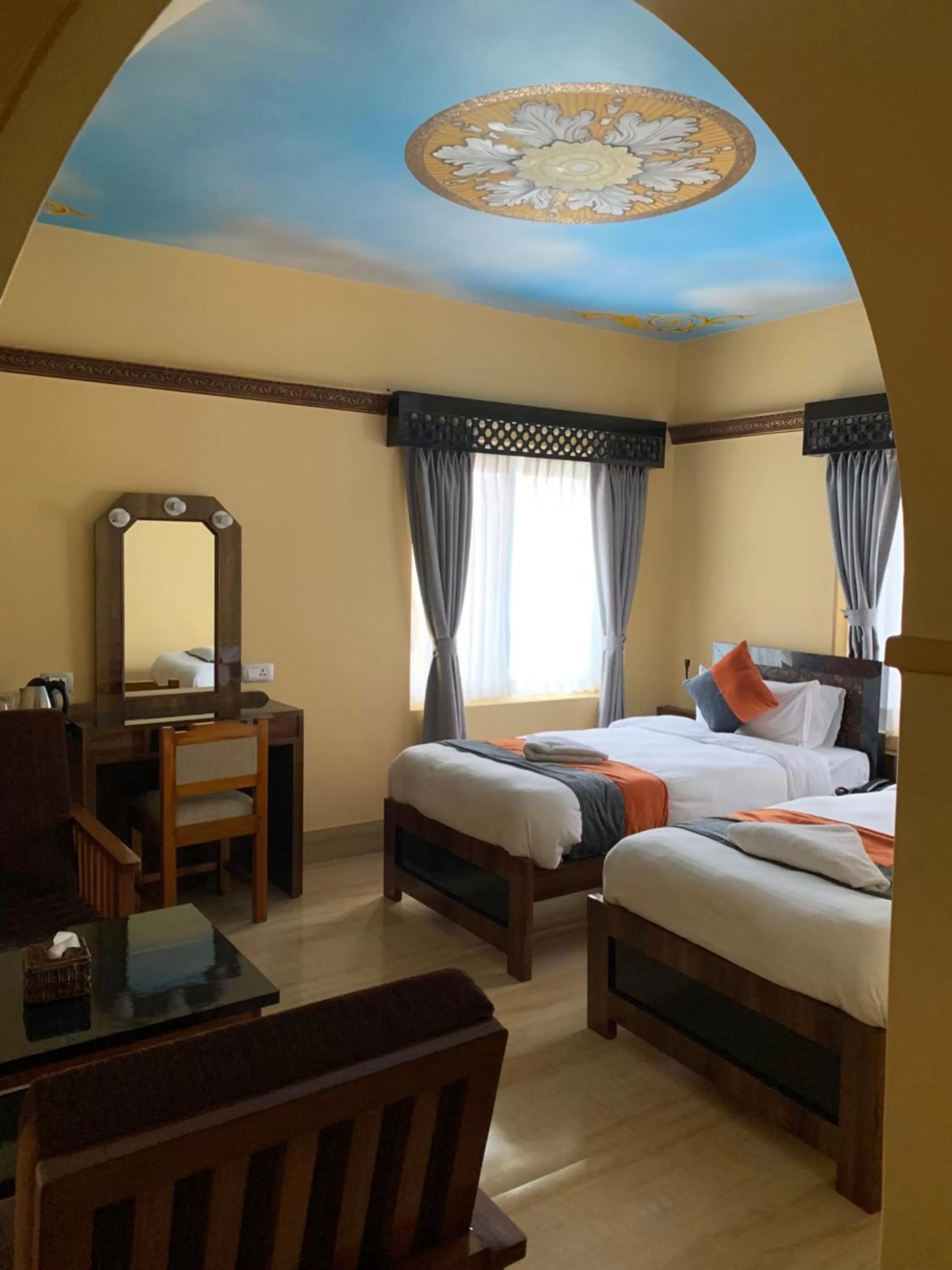 Bedroom, Bed in Hotel ABC, Boutique Hotel in Pokhara