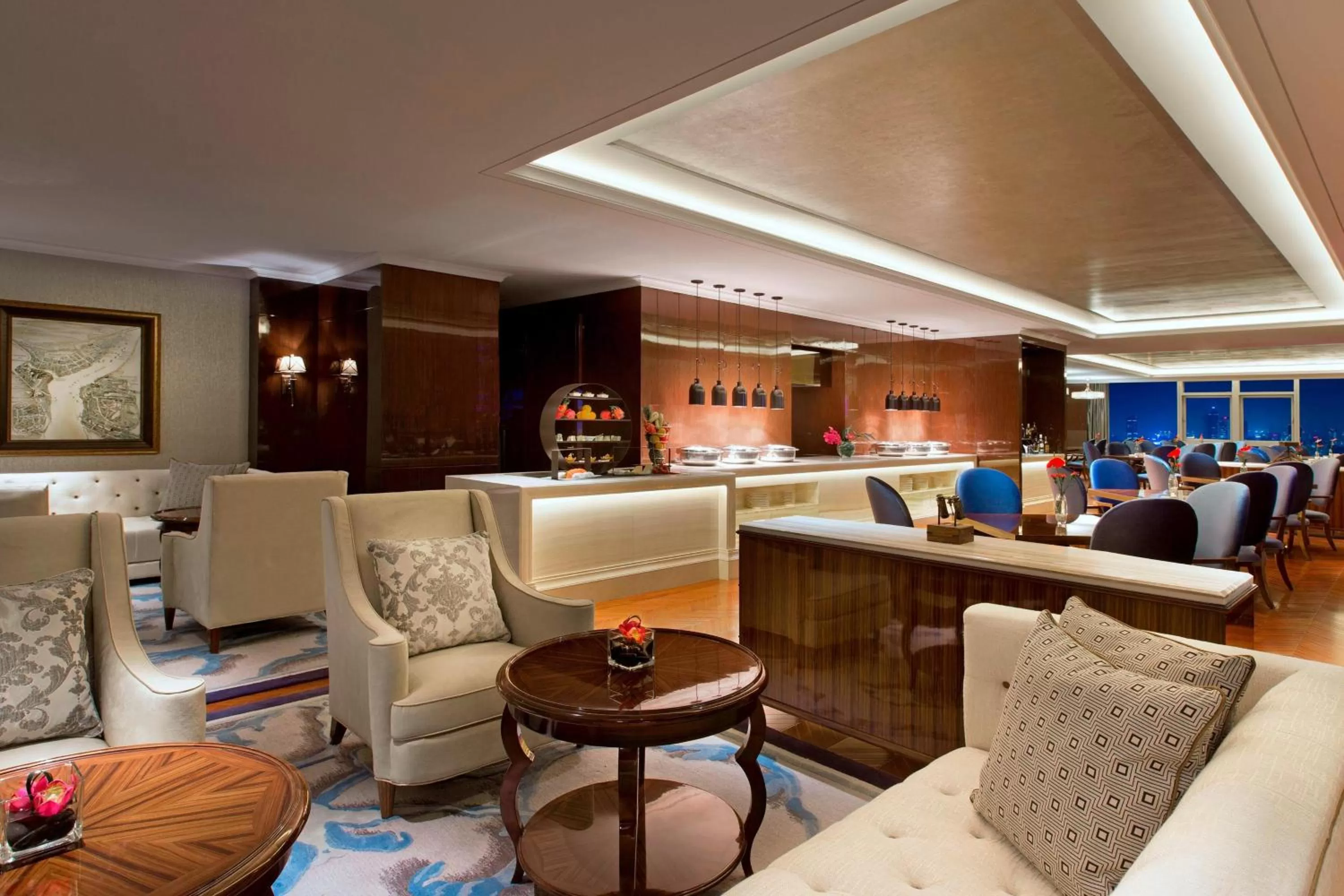 Lounge or bar in Sheraton Grand Wuhan Hankou Hotel