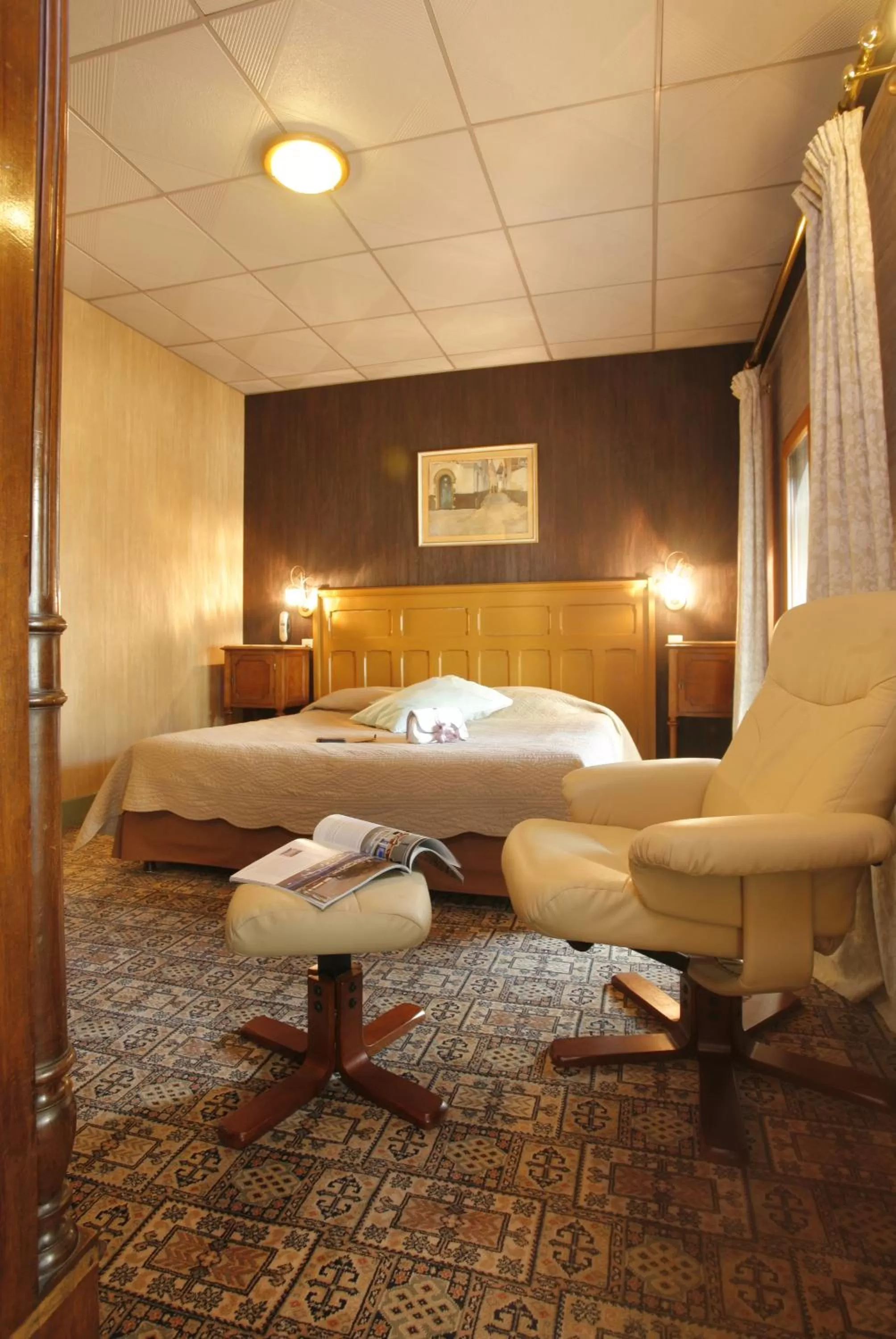 Bedroom, Bed in Hotel De Gramont