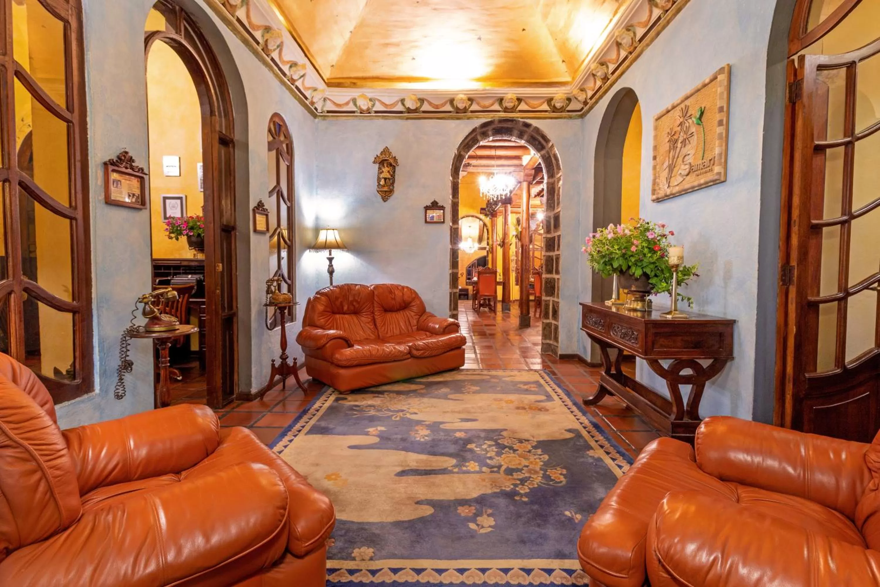 Lobby or reception in Samari Spa Resort