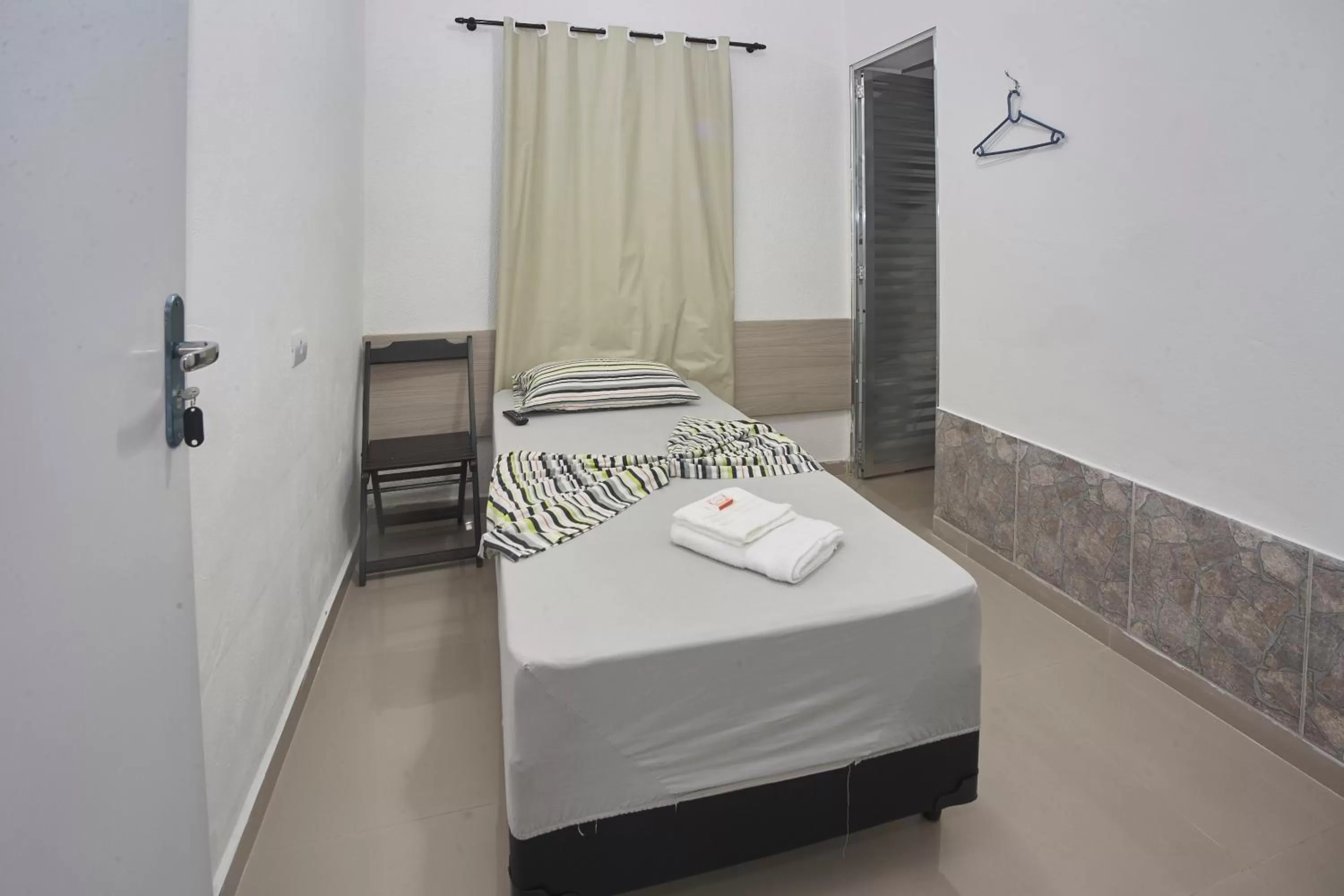 Bed in Hotel São João