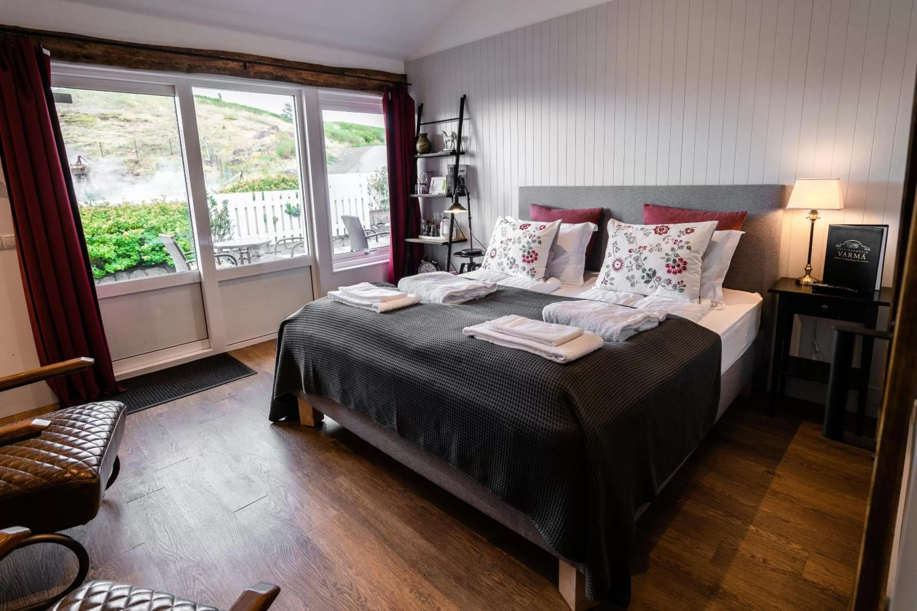 Bed in Frost and Fire Hotel