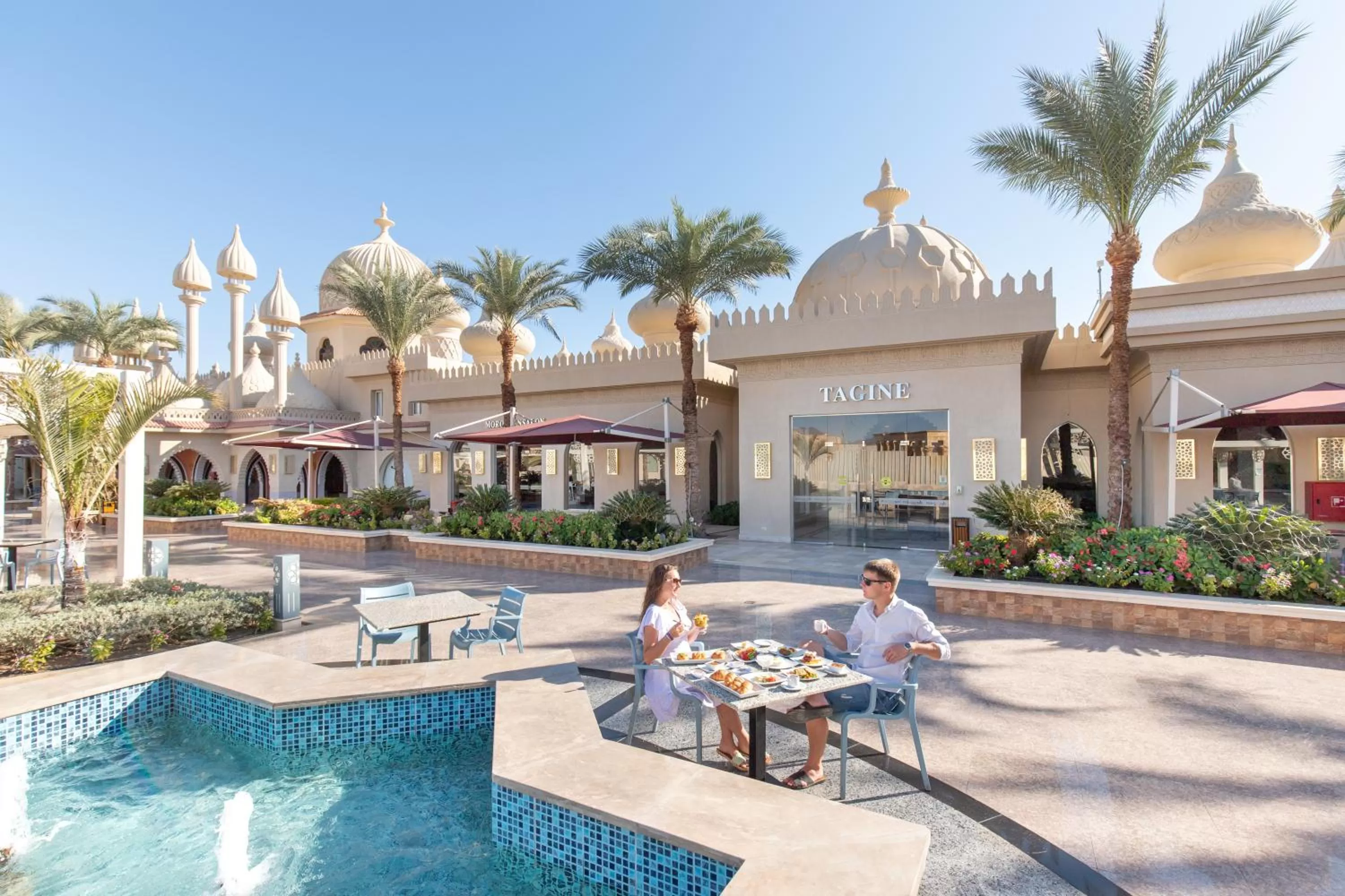 Breakfast in Pickalbatros Aqua Park Sharm El Sheikh