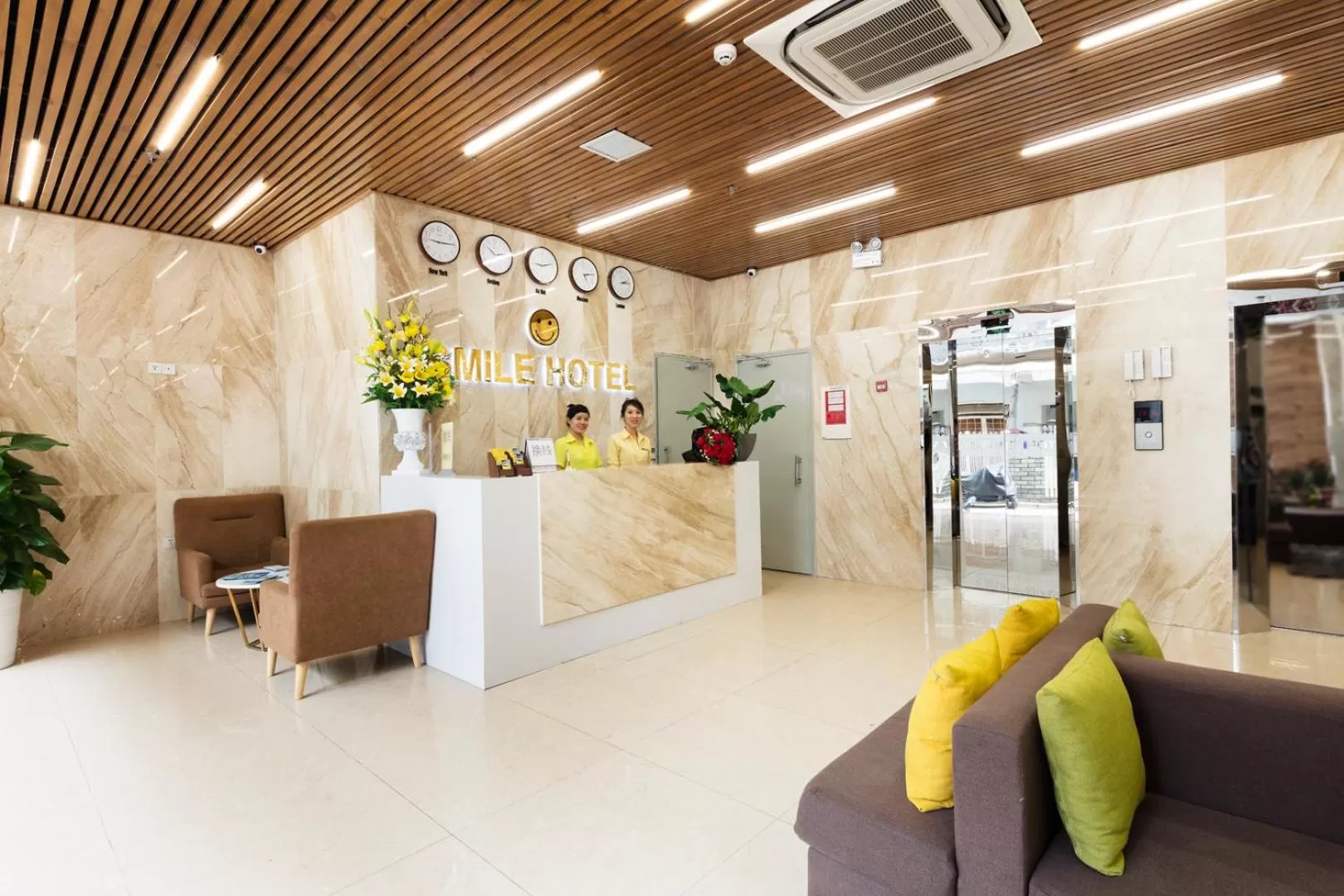 Lobby or reception in Smile Hotel Nha Trang