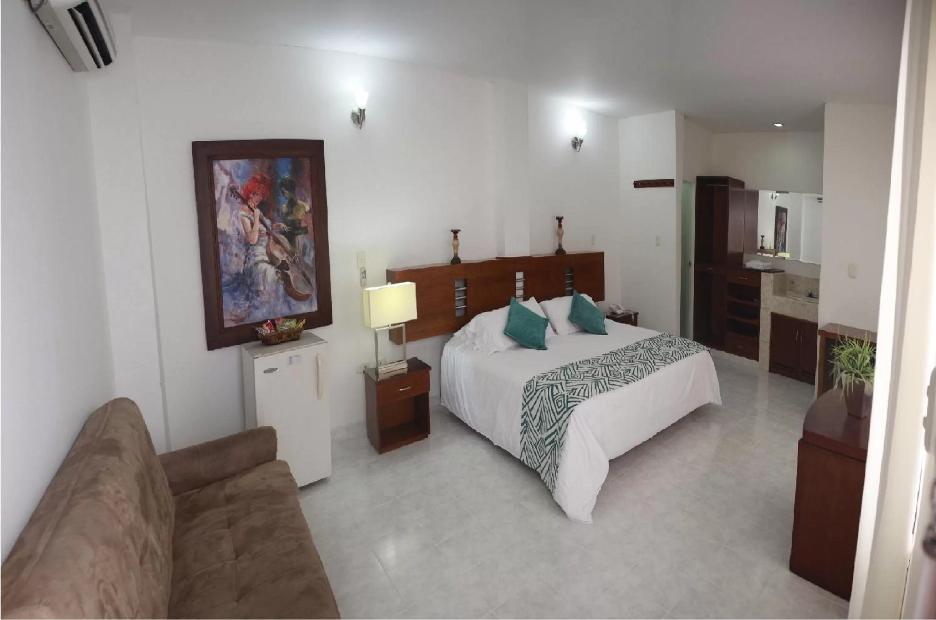 Photo of the whole room, Bed in Hotel Barrancabermeja Plaza