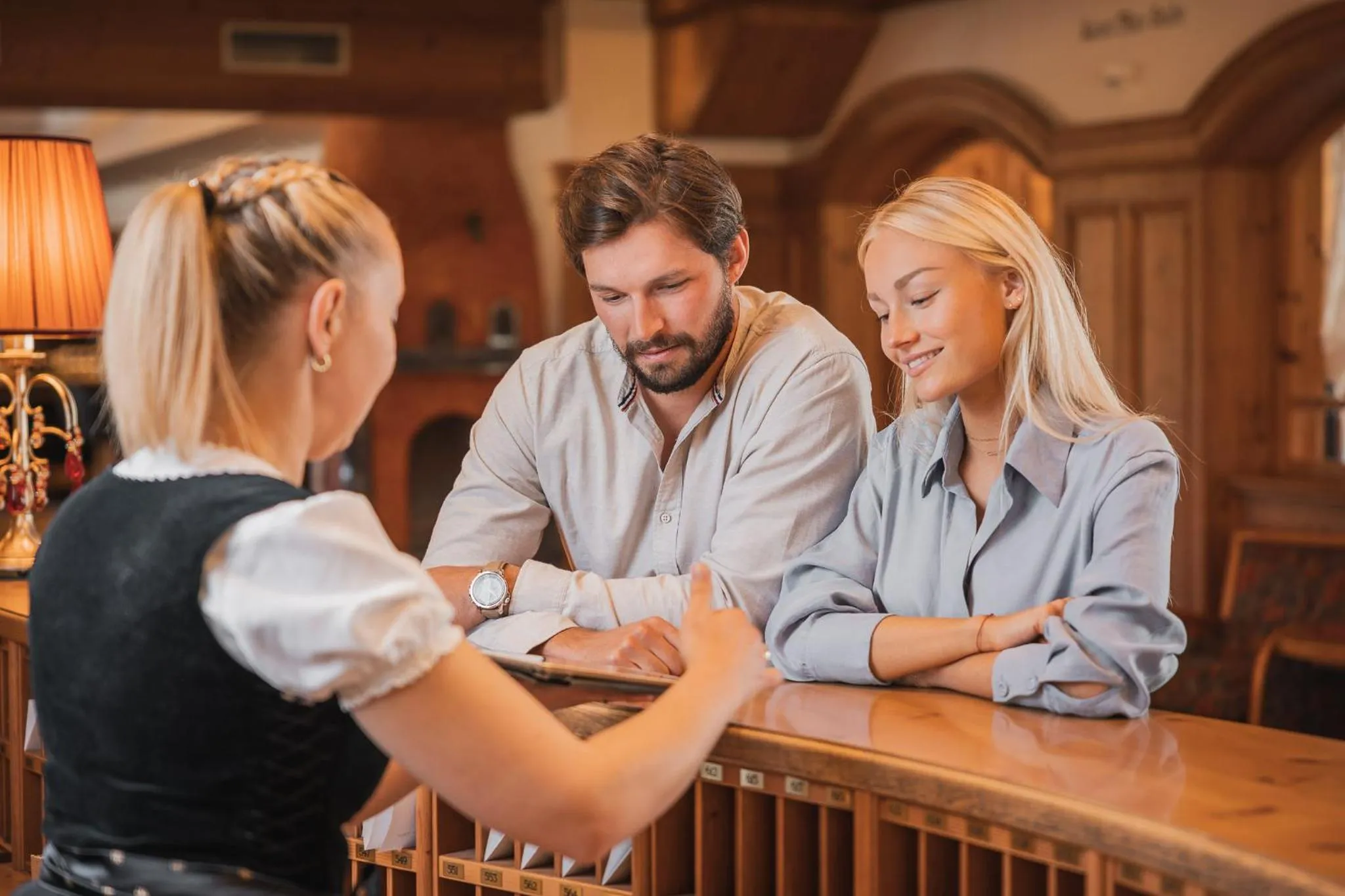 Lobby or reception in Alpenpark Resort Superior