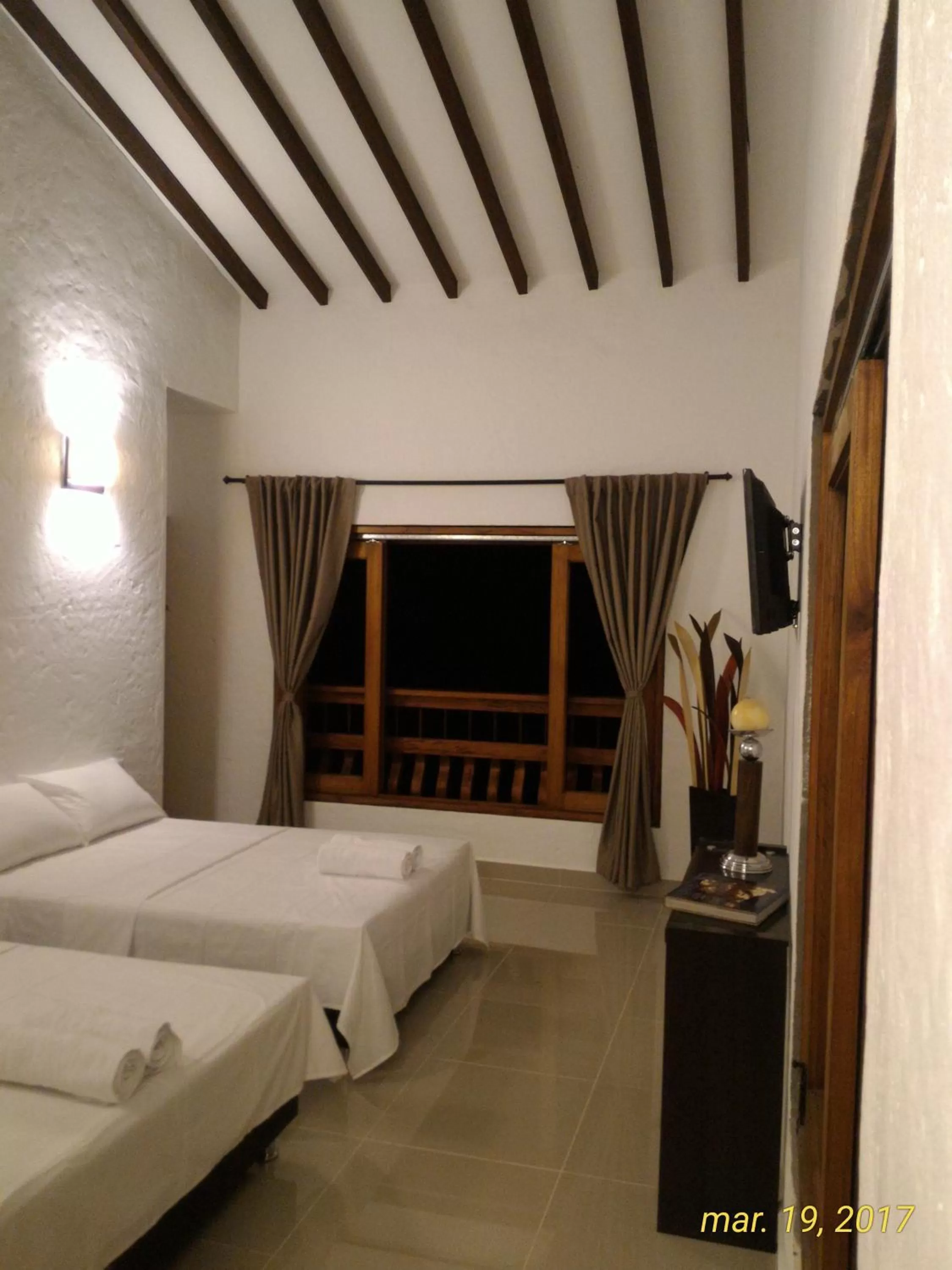 Natural landscape, Bed in Finca Hotel Guali Santafe