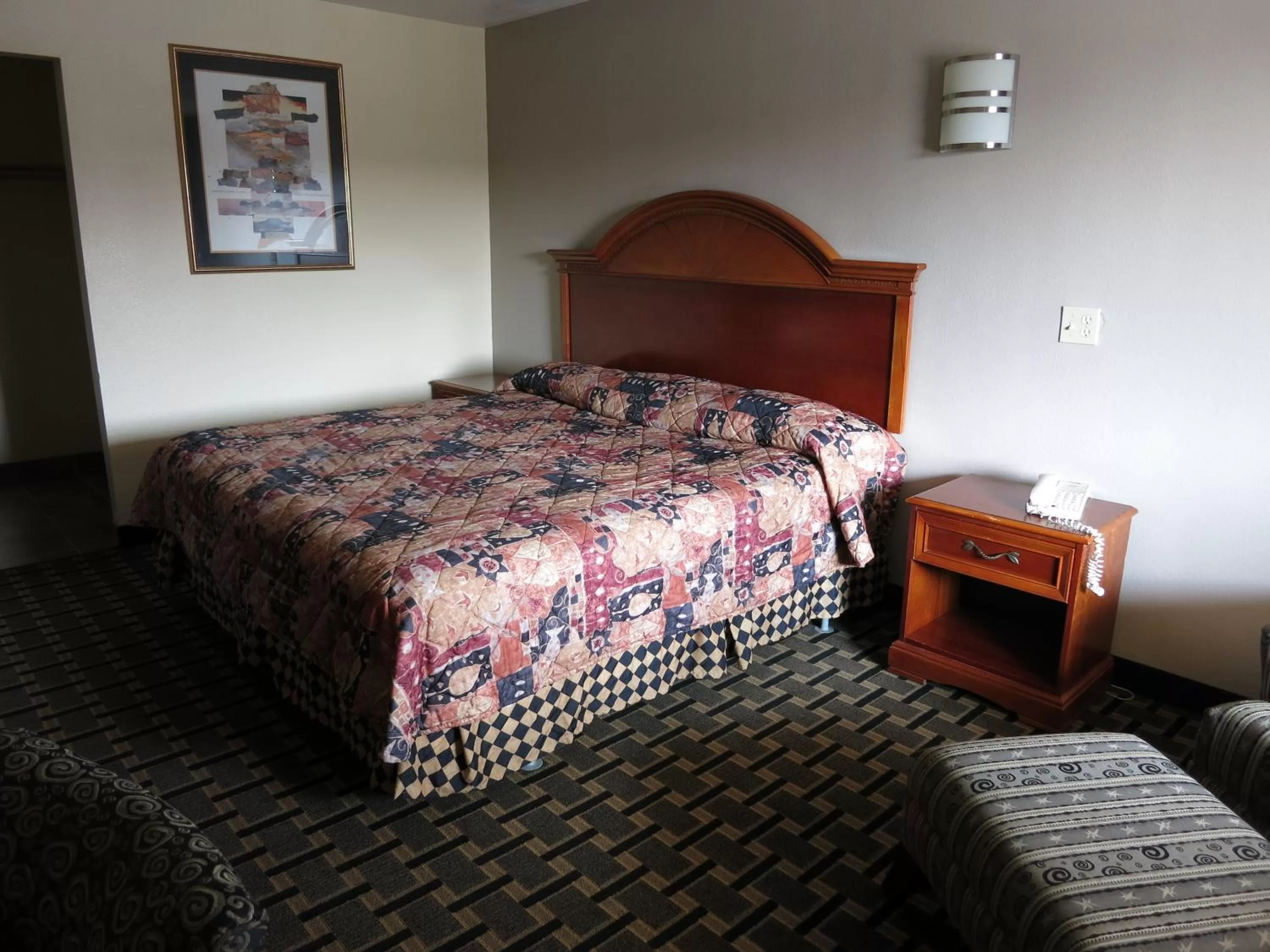 Bed in The inn at Mexia