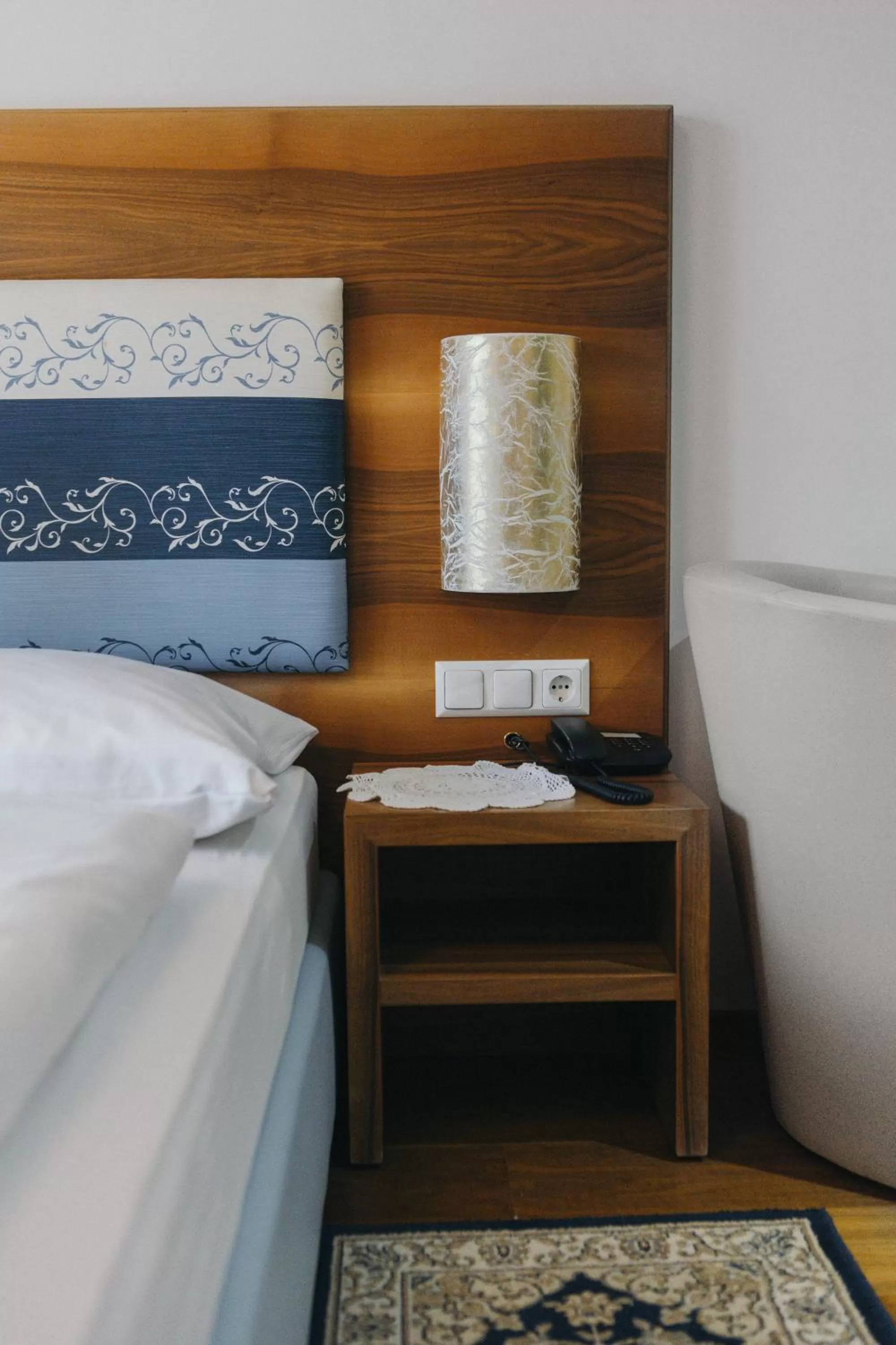 Bed in Hotel Paradiesquelle