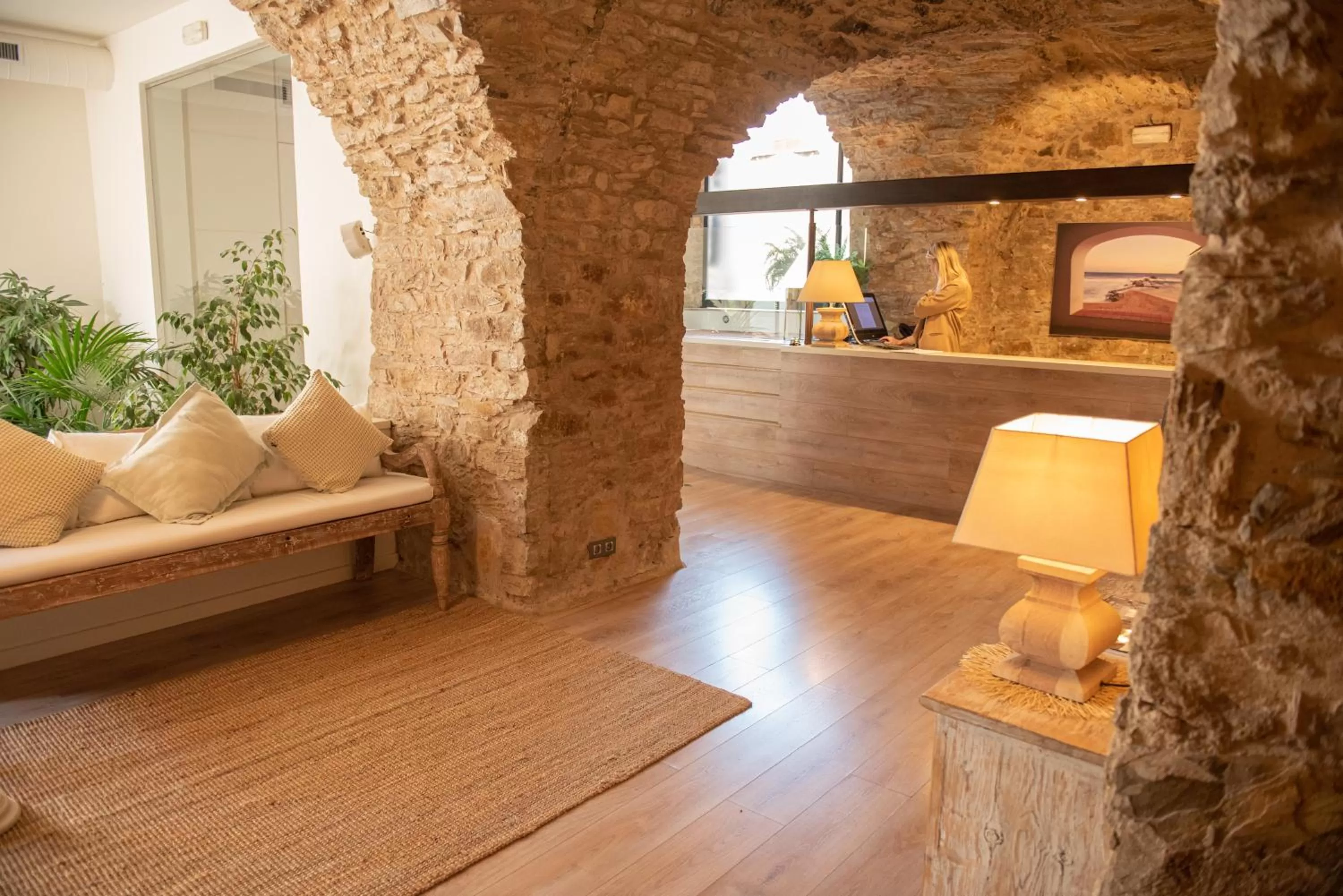 Lobby or reception in El Petit Convent