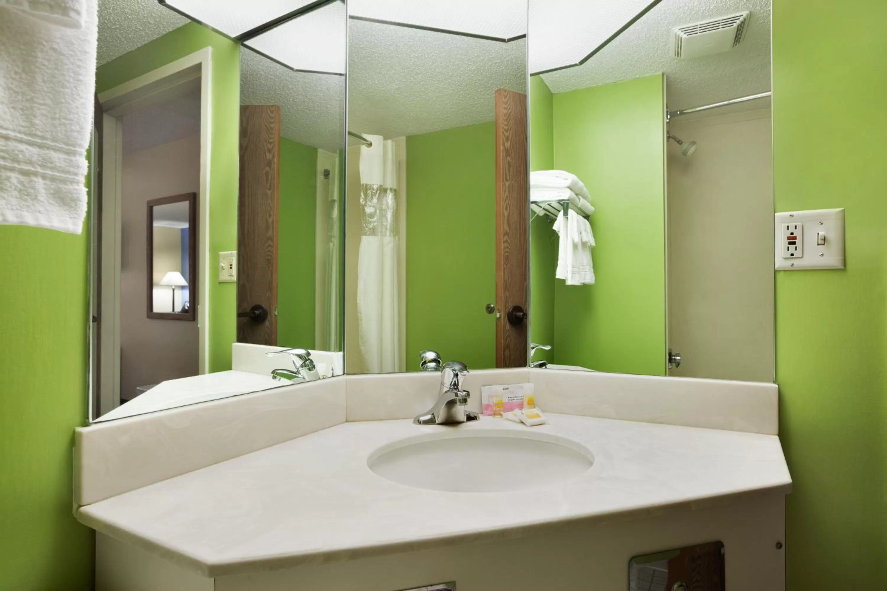 Bathroom in Days Inn by Wyndham Fargo - West Acres